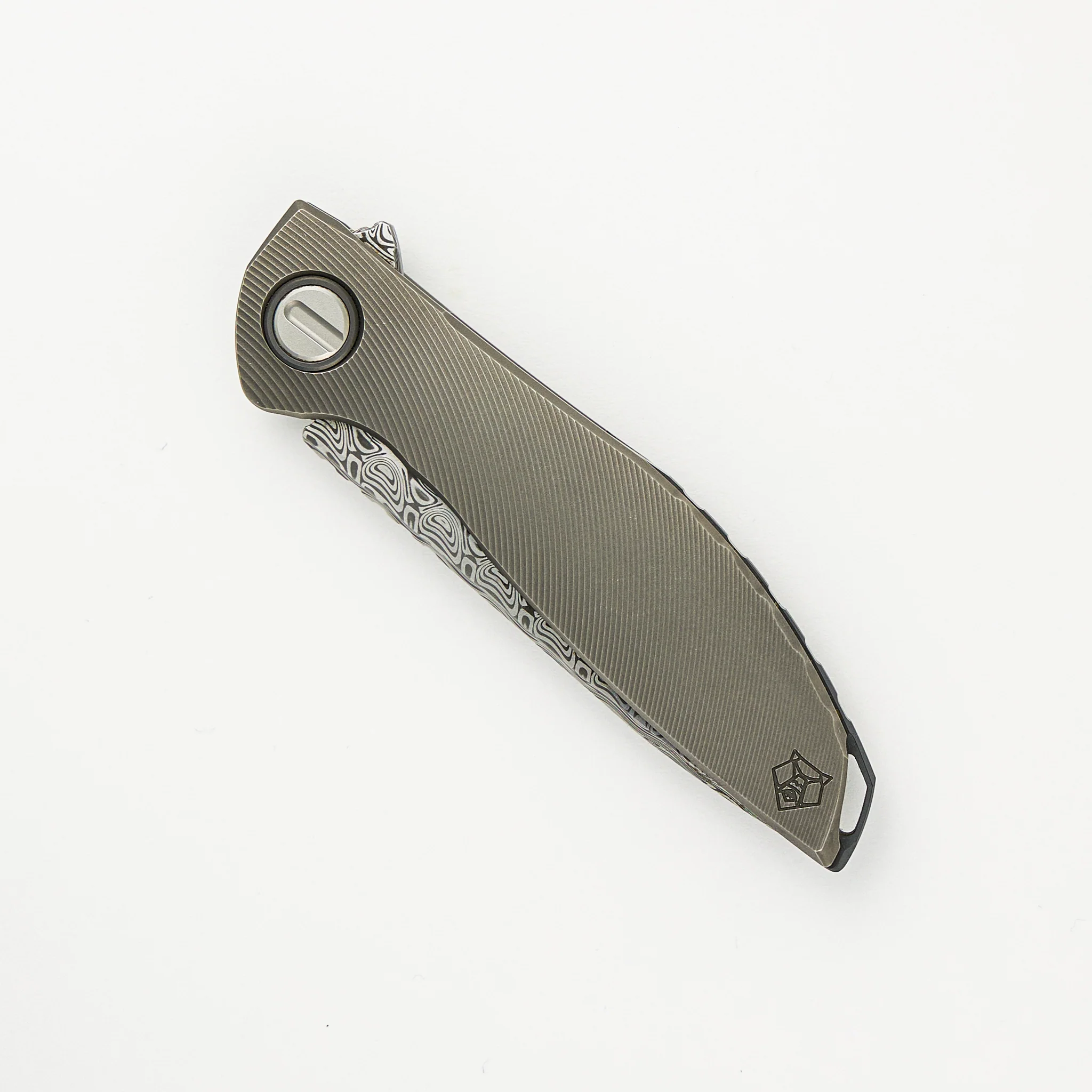 NeOn Custom Division - Titanium Handle - Damasteel Blade - RBS - Image 3