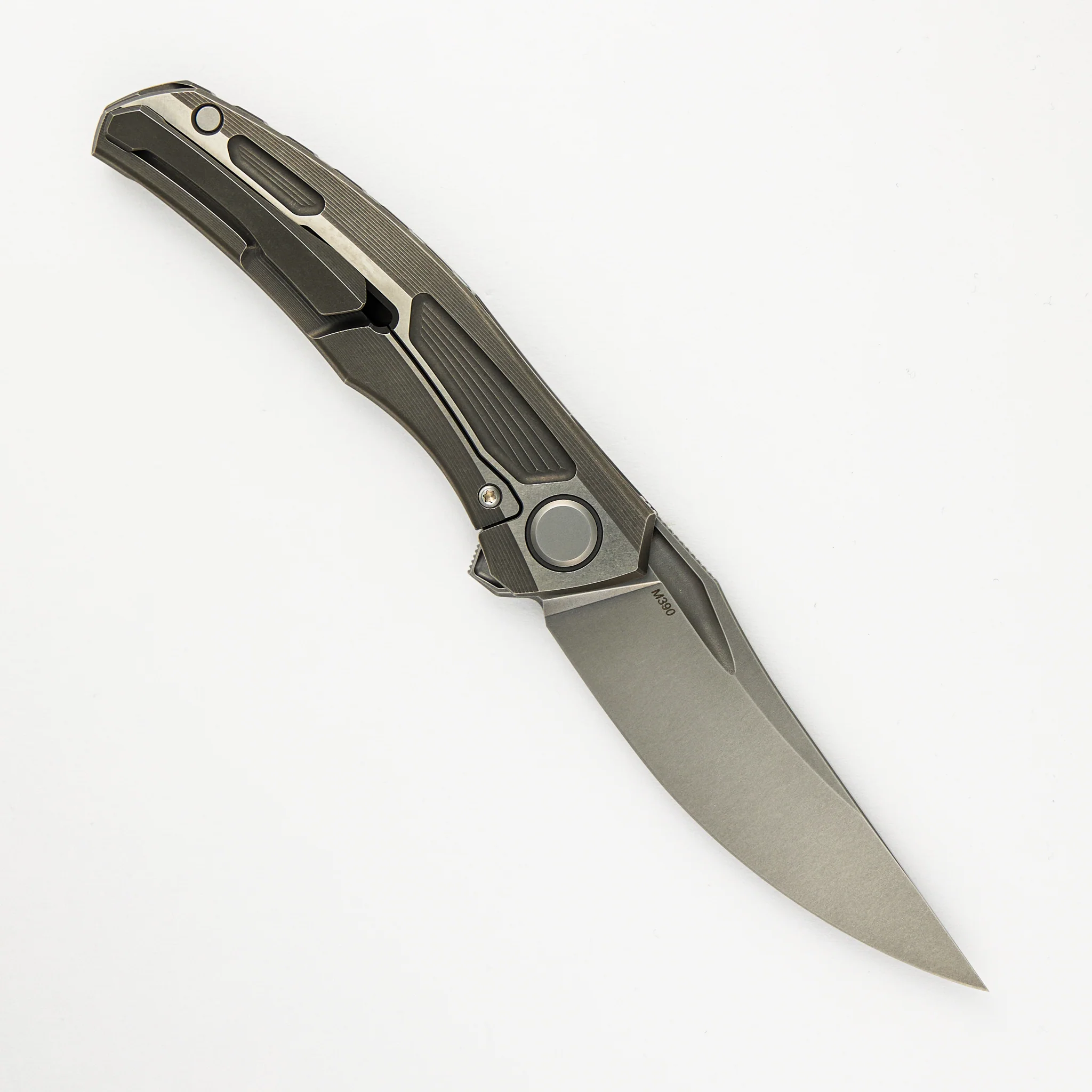 Quantum Gen 2 β M390 Blade β Titanium Handle β MRBS - Image 2