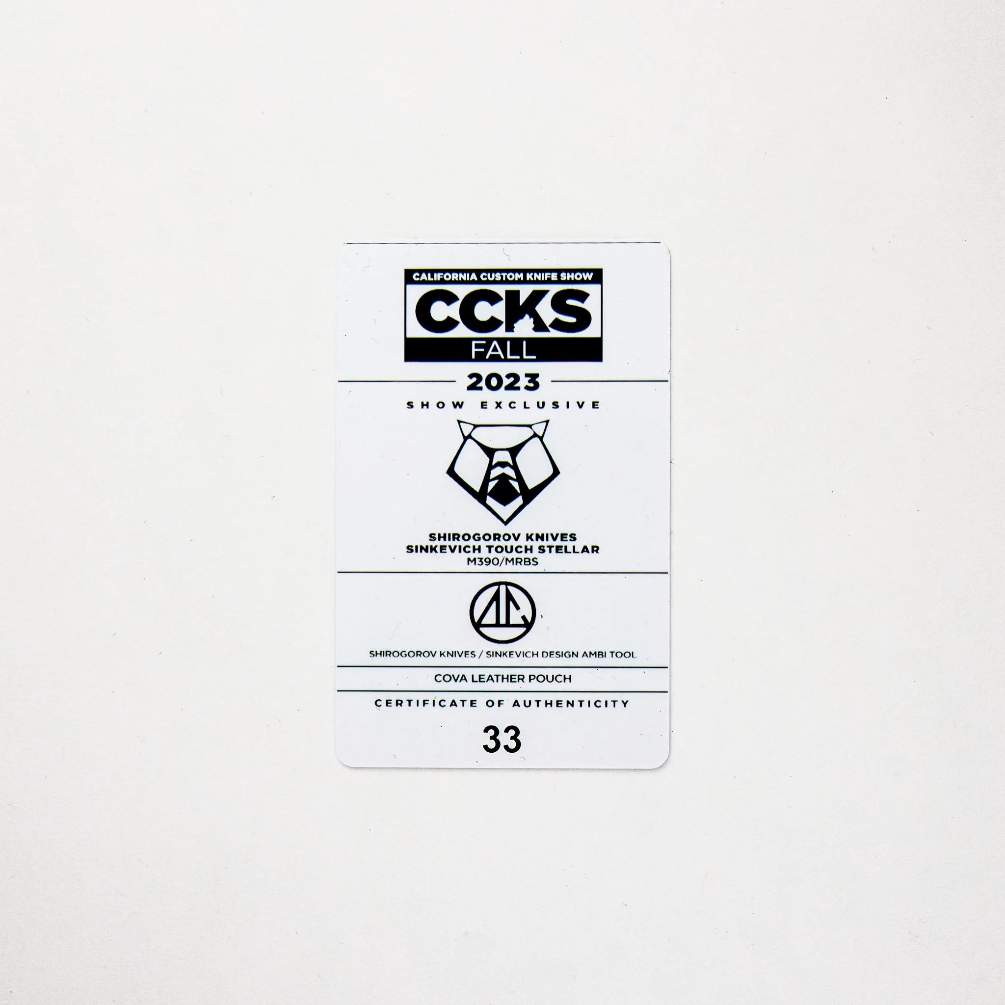 “Sinkevich Touch” Stellar and Ambi Tool – CCKS Fall 2023 Show Exclusive Set - Image 5