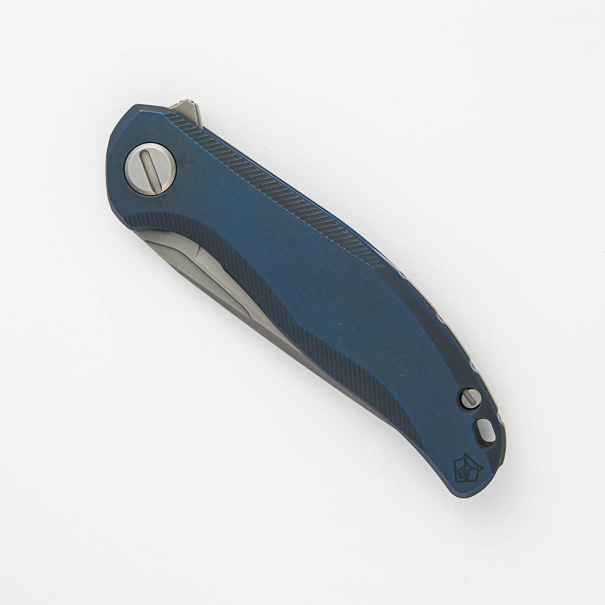 Stellar – Blue Titanium Handle – M390 Blade – MRBS - Image 3