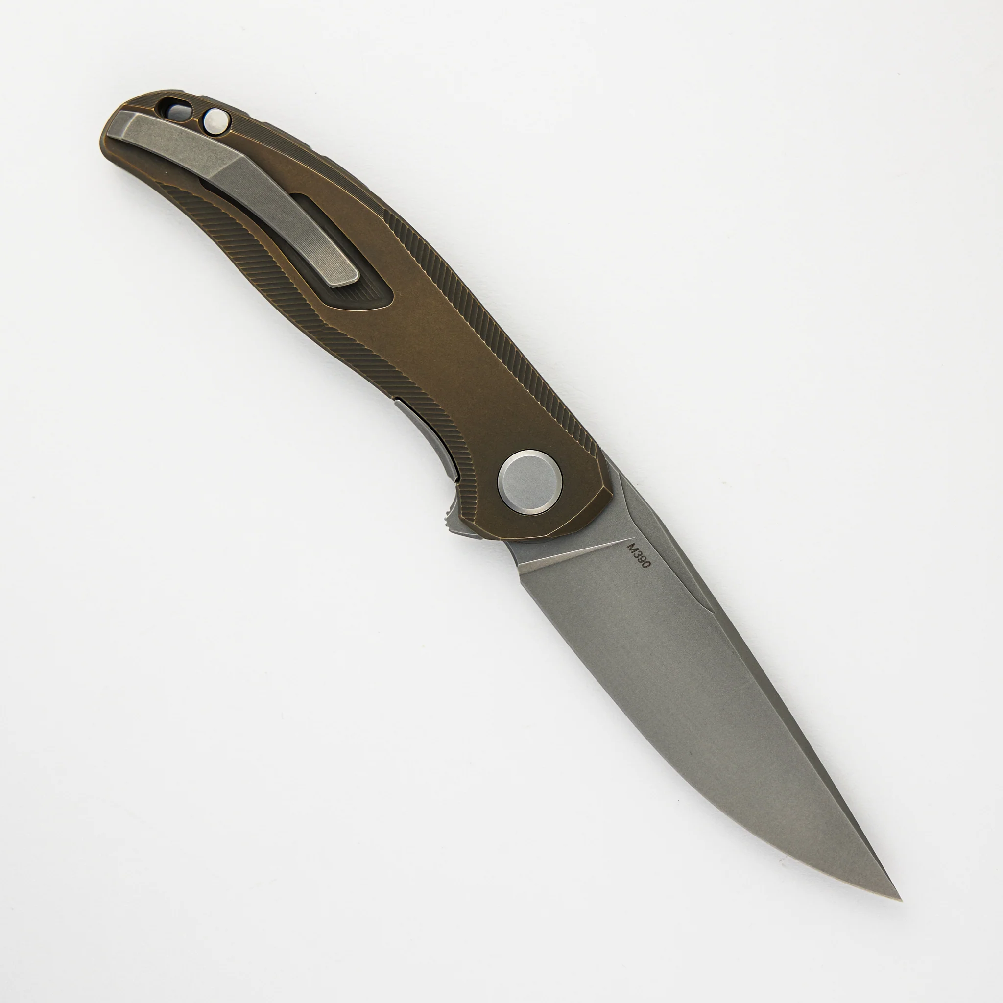Stellar – Bronze Titanium Handle – M390 Blade – MRBS - Image 2