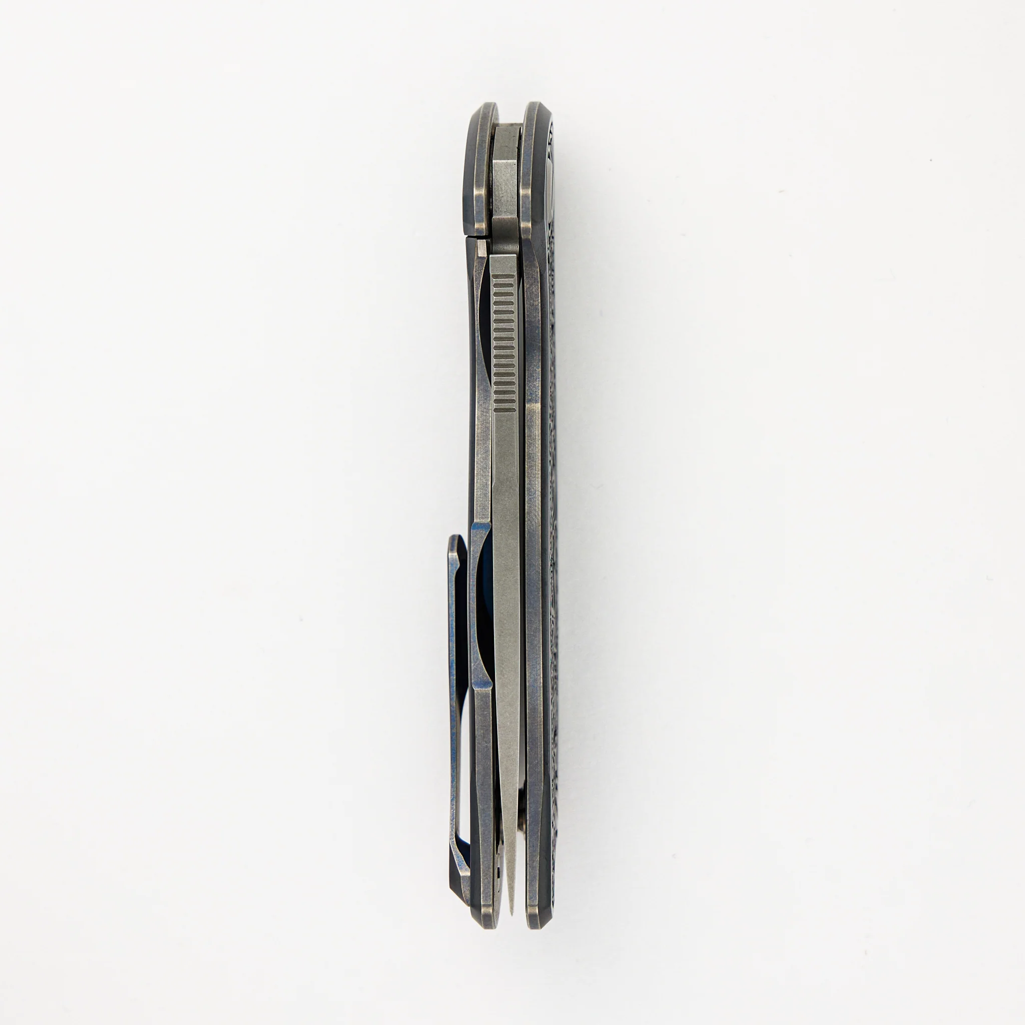 Shirogorov / Ti2 Design "Romeo and Juliet" F95 - M390 Blade - Titanium Handle - MRBS - Completed - Image 5