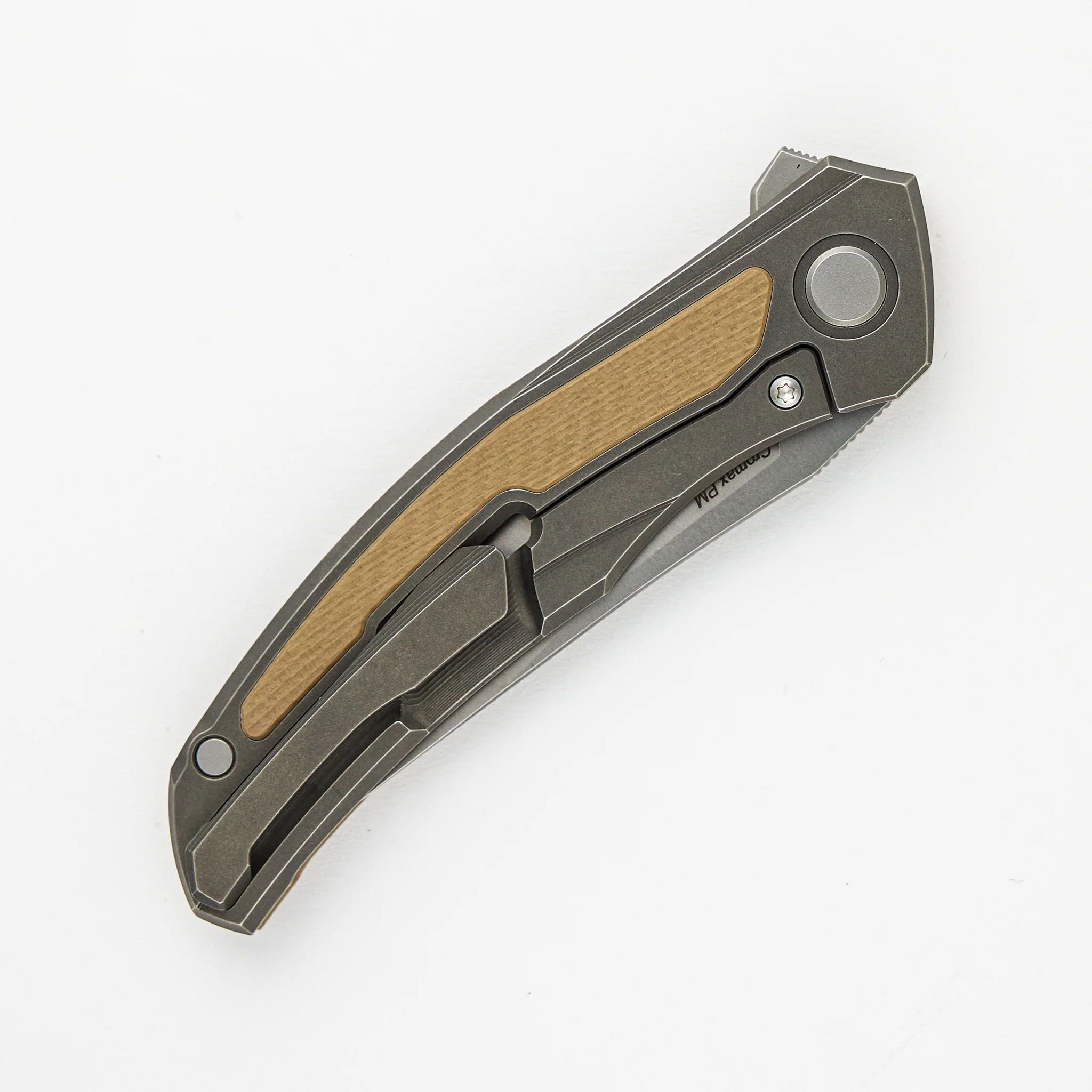 Ursus Quantium - Cromax PM Blade - Beige G10 Handle - MRBS - Image 4