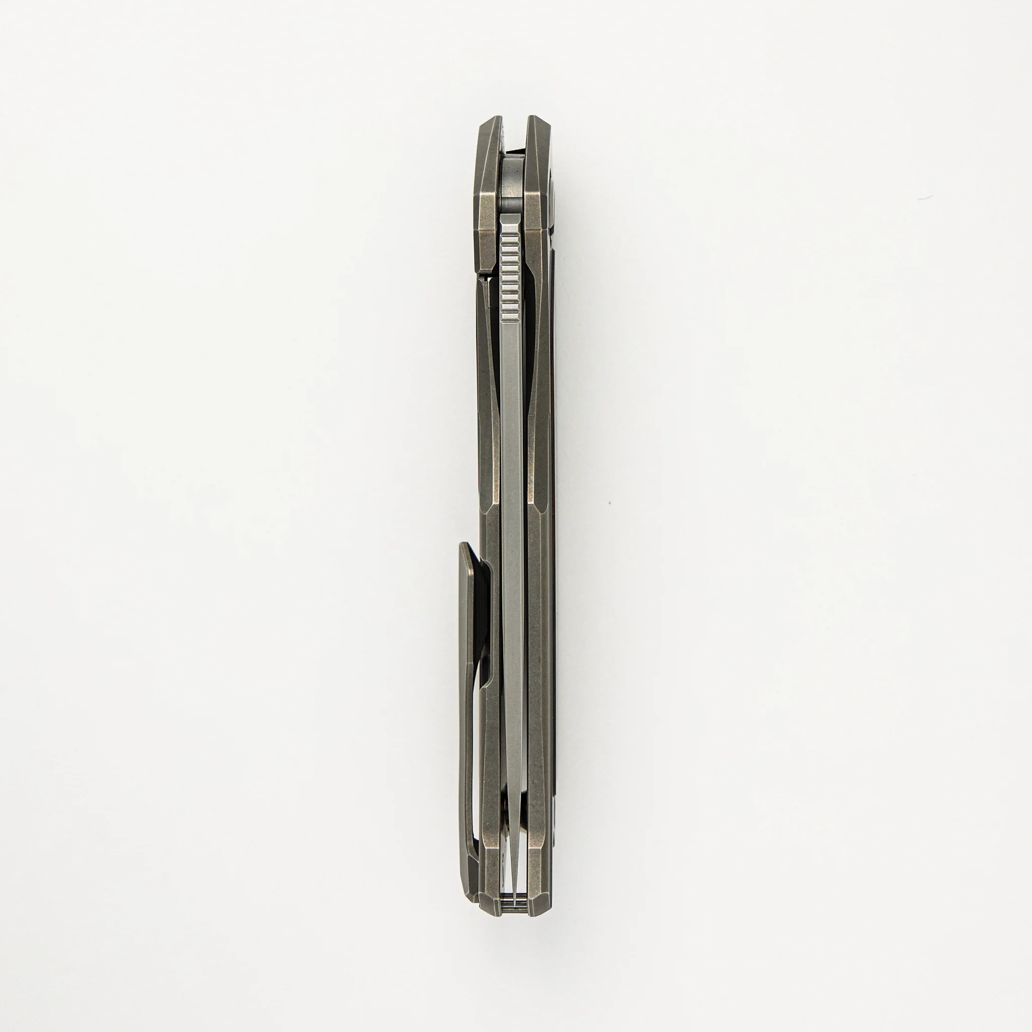 Ursus Quantum - Cromax PM Blade - Titanium Handle - African Blackwood Inlay - MRBS - Image 26