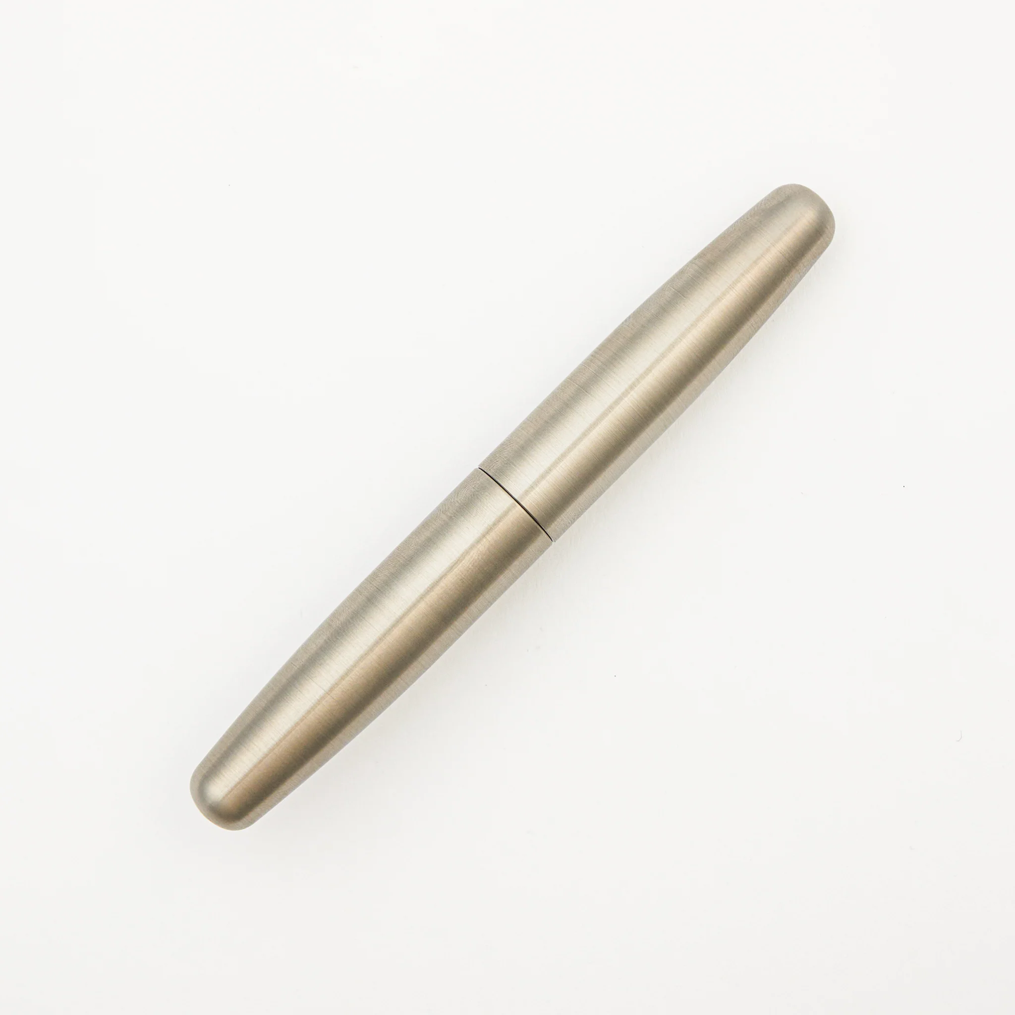 Shonk Fountain Pen - Titanium - Satin Finish - Image 3