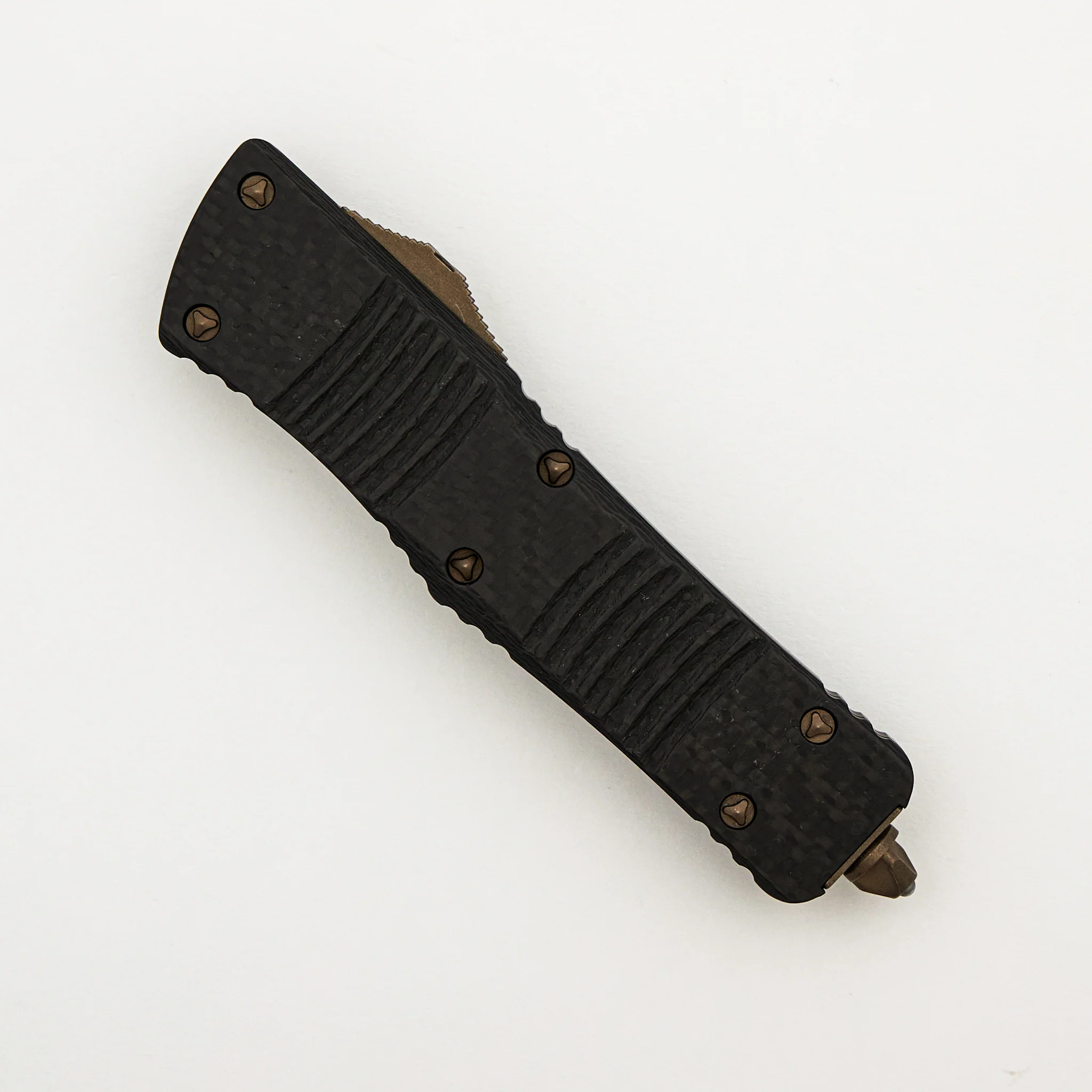 "Signature Series" Combat Troodon D/E Carbon Fiber Top Bronze Apocalyptic 142-13 APCFS - Image 3