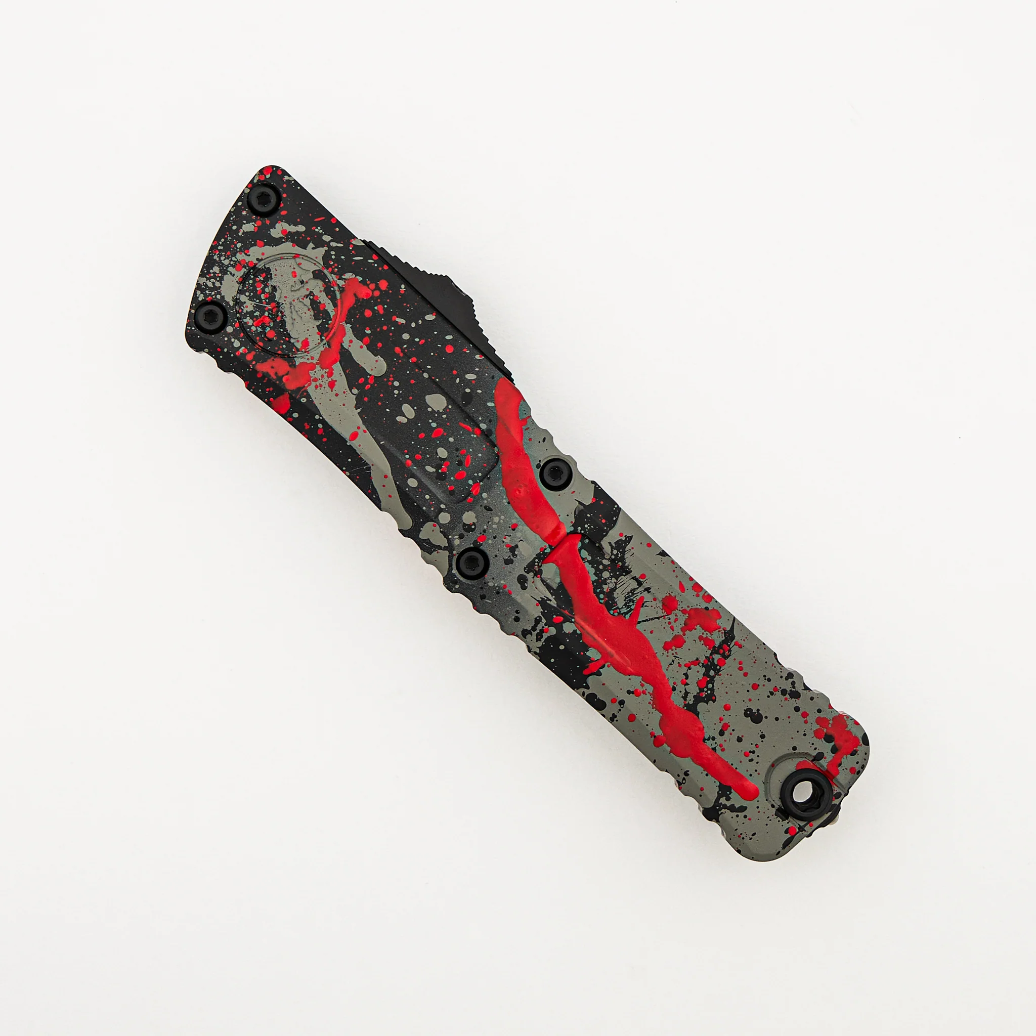 "Signature Series" Combat Troodon D/E Gen III Bull Shark Gray/Black Red Splatter Standard 1142-1 BGBK RDSPLS - Image 3