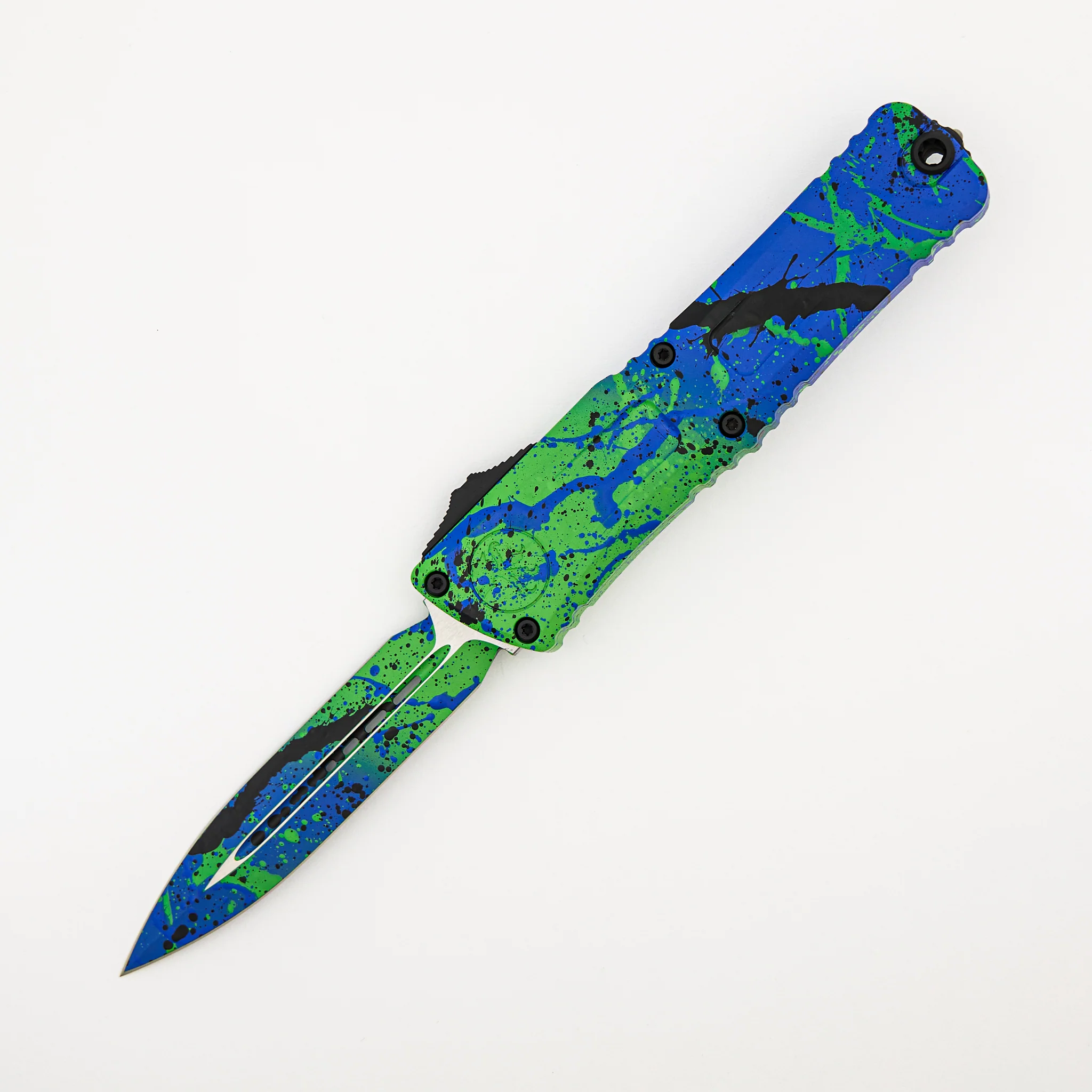 "Signature Series" Combat Troodon D/E Gen III Green Mamba/PW Blue Black Splatter Standard 1142-1 GMPW BKSPLS