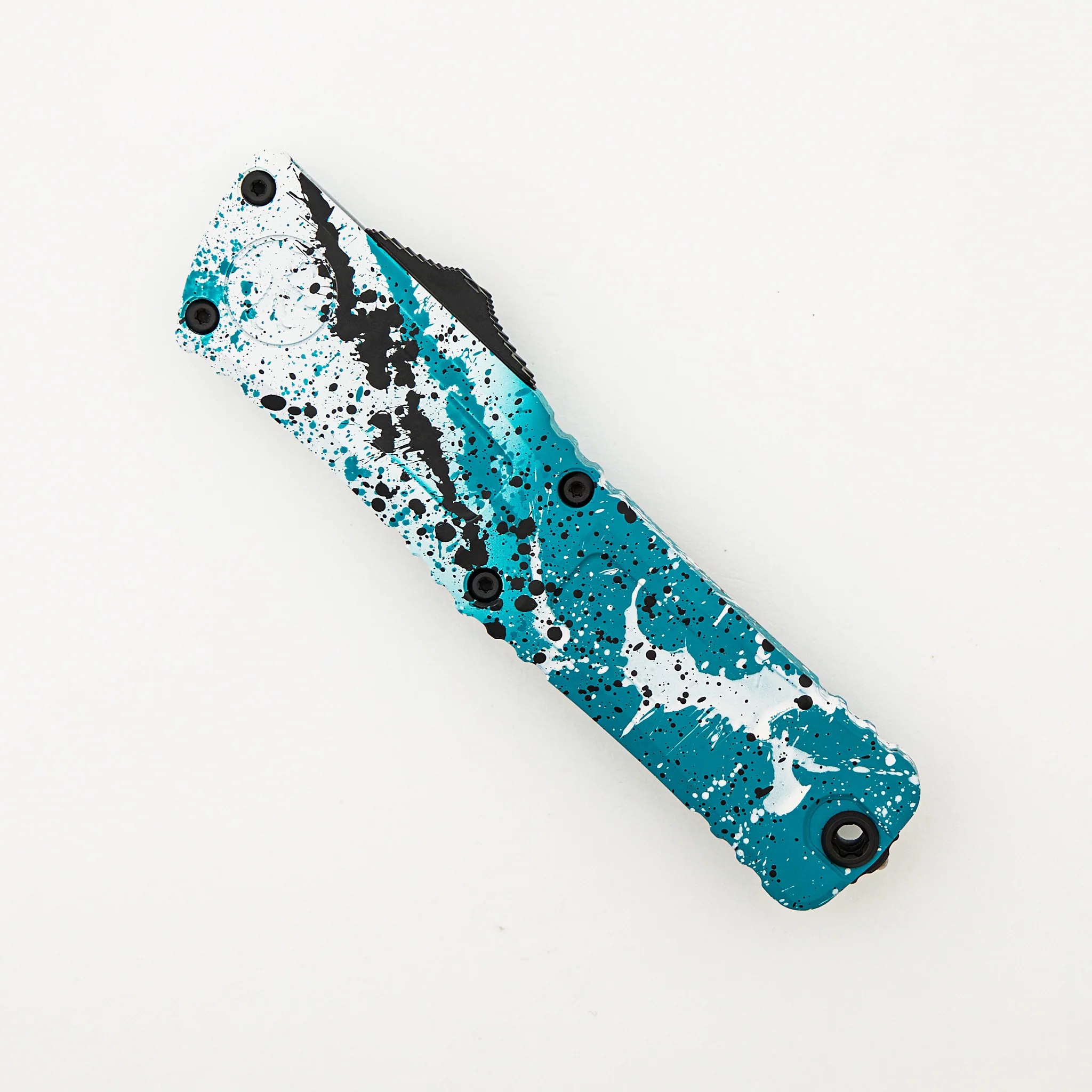 "Signature Series" Combat Troodon S/E Gen III - Turquoise/White Black Splatter Standard 1143-1 TQWH BKSPLS - Image 3