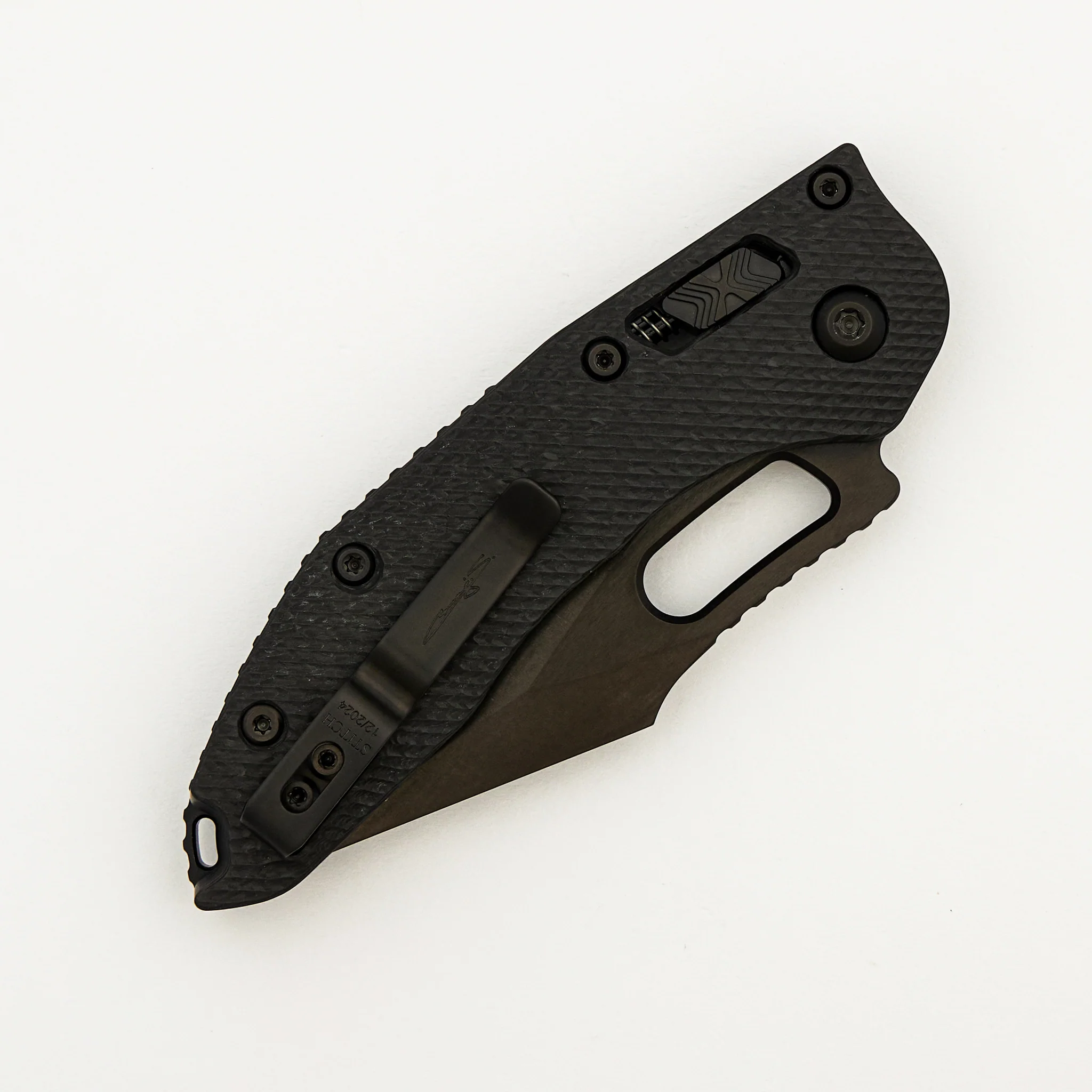 "Signature Series" Stitch - RAM-LOK S/E Fluted Carbon Fiber Handle DLC Standard DLC Hardware 169RL-1 DLCTFLCFS - Image 4