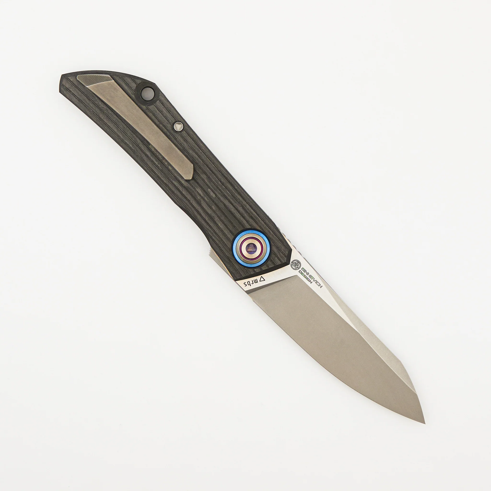 Skinny Strip - S90V Blade - CarboTi Handle - MRBS (Sinkevich Design) - Image 2