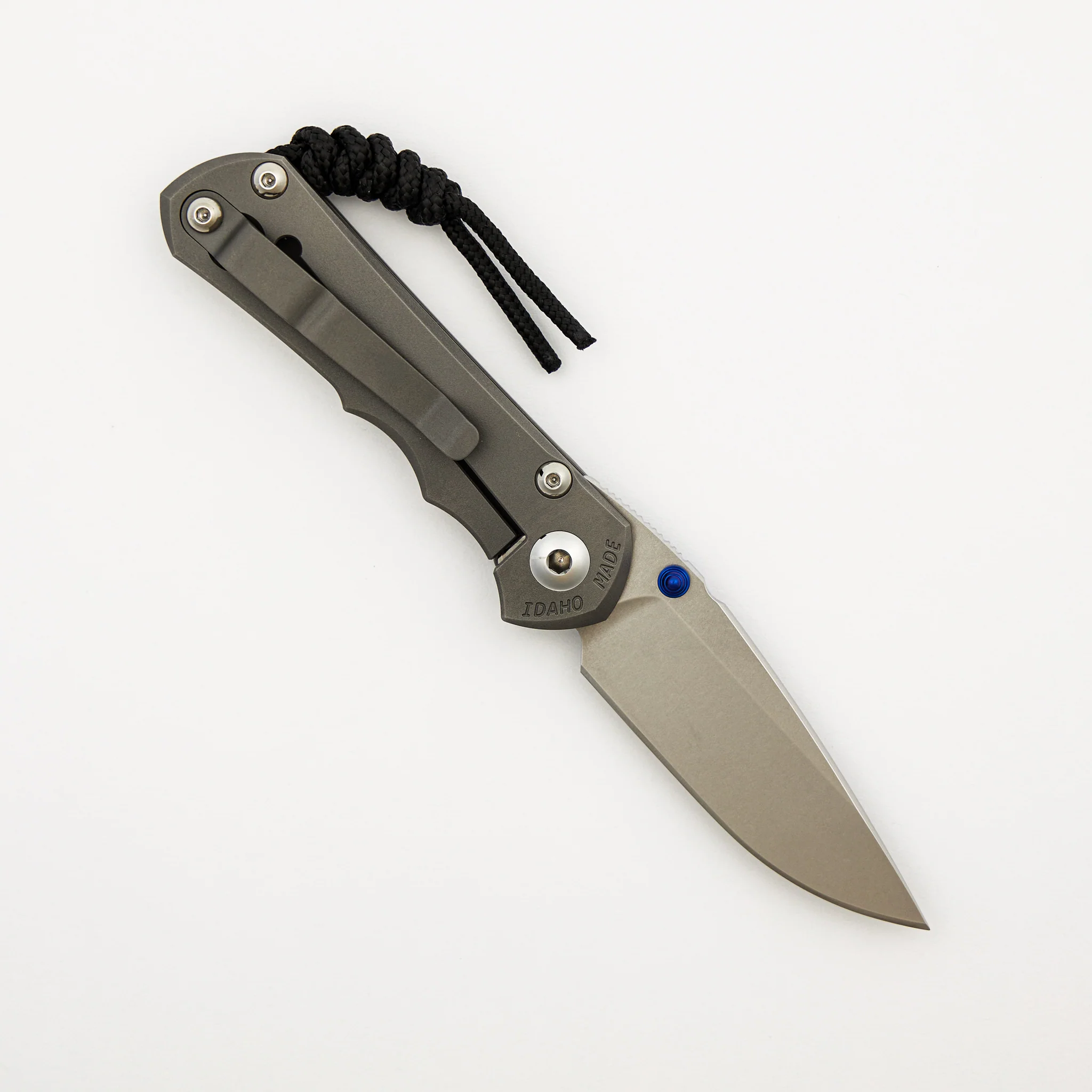 Small Inkosi - Glass Blasted - Drop Point CPM MagnaCut Blade - Image 2