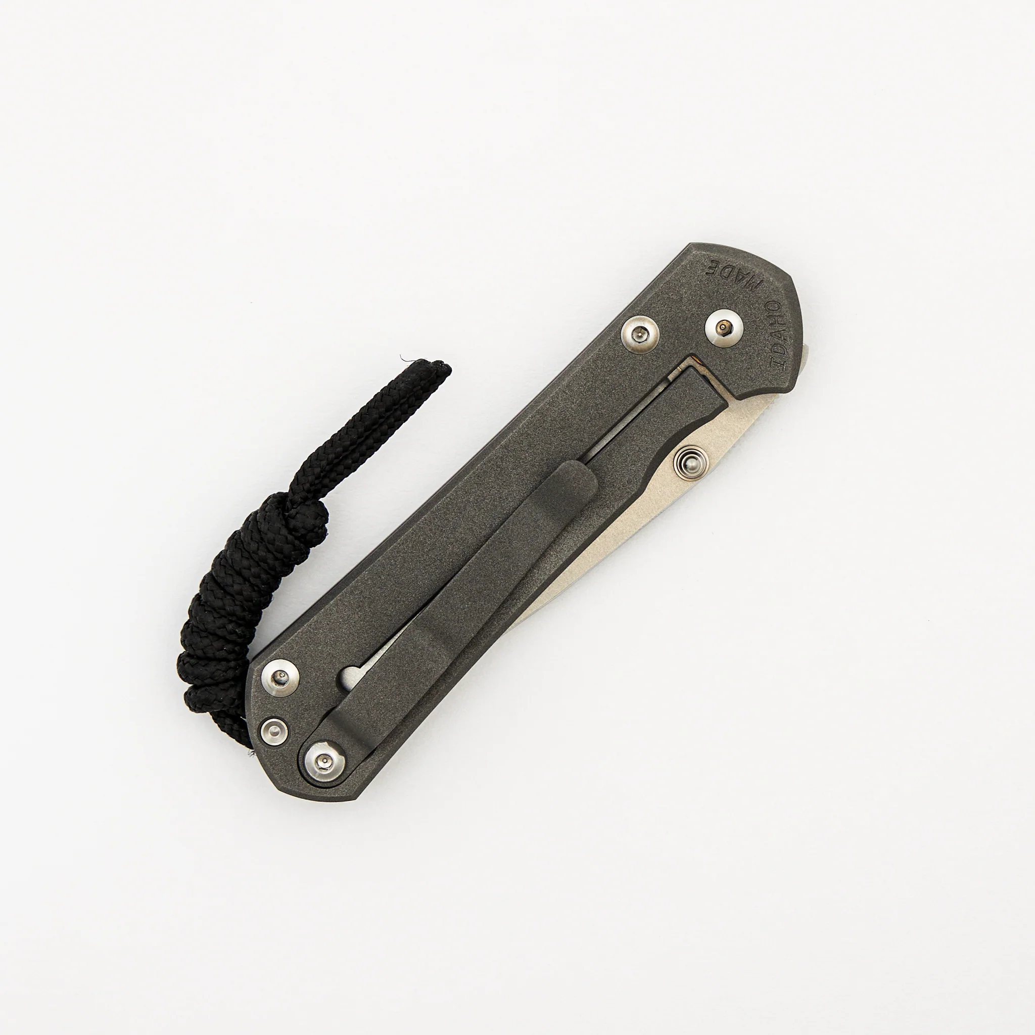 Small Sebenza 31 - Drop Point CPM MagnaCut Blade - Silver Double Thumb Lugs - Image 4