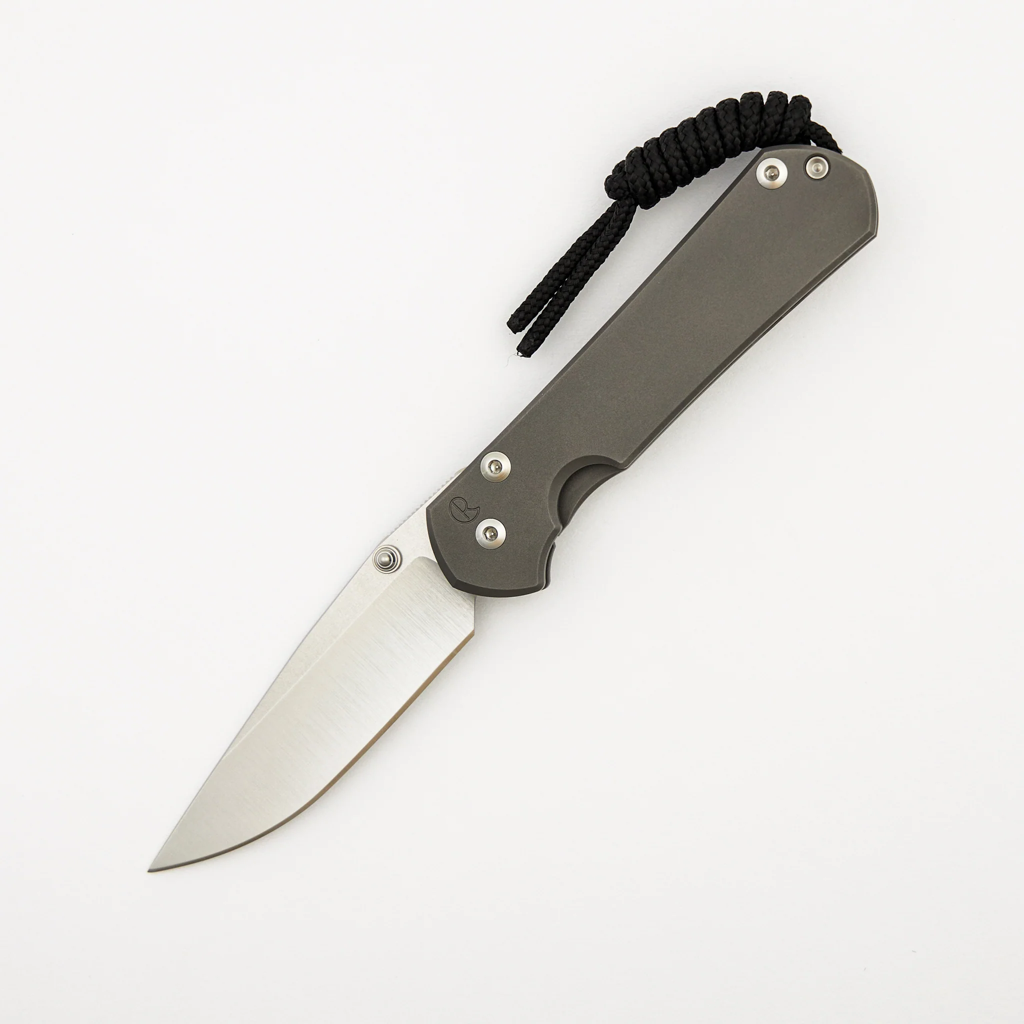 Small Sebenza 31 - Drop Point Polished CPM MagnaCut Blade - Glass Blasted - MIM Clip - Silver Single Lug