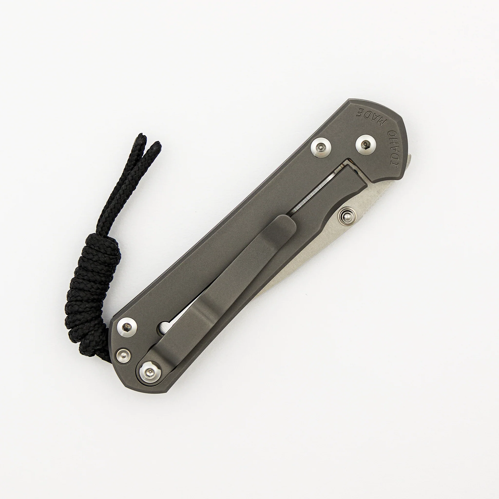 Small Sebenza 31 - Drop Point Polished CPM MagnaCut Blade - Glass Blasted - Silver Double Lugs - Image 4