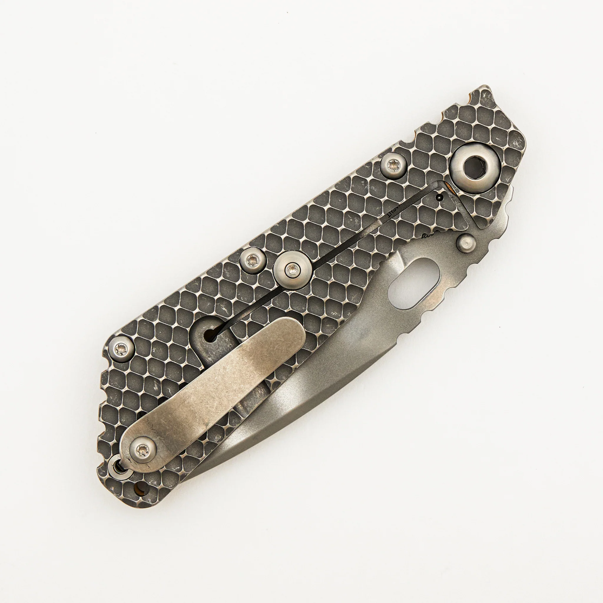 SMF DGG - Titanium/Coyote Tan G10 Handle - Drop Point MagnaCut Blade - Image 4