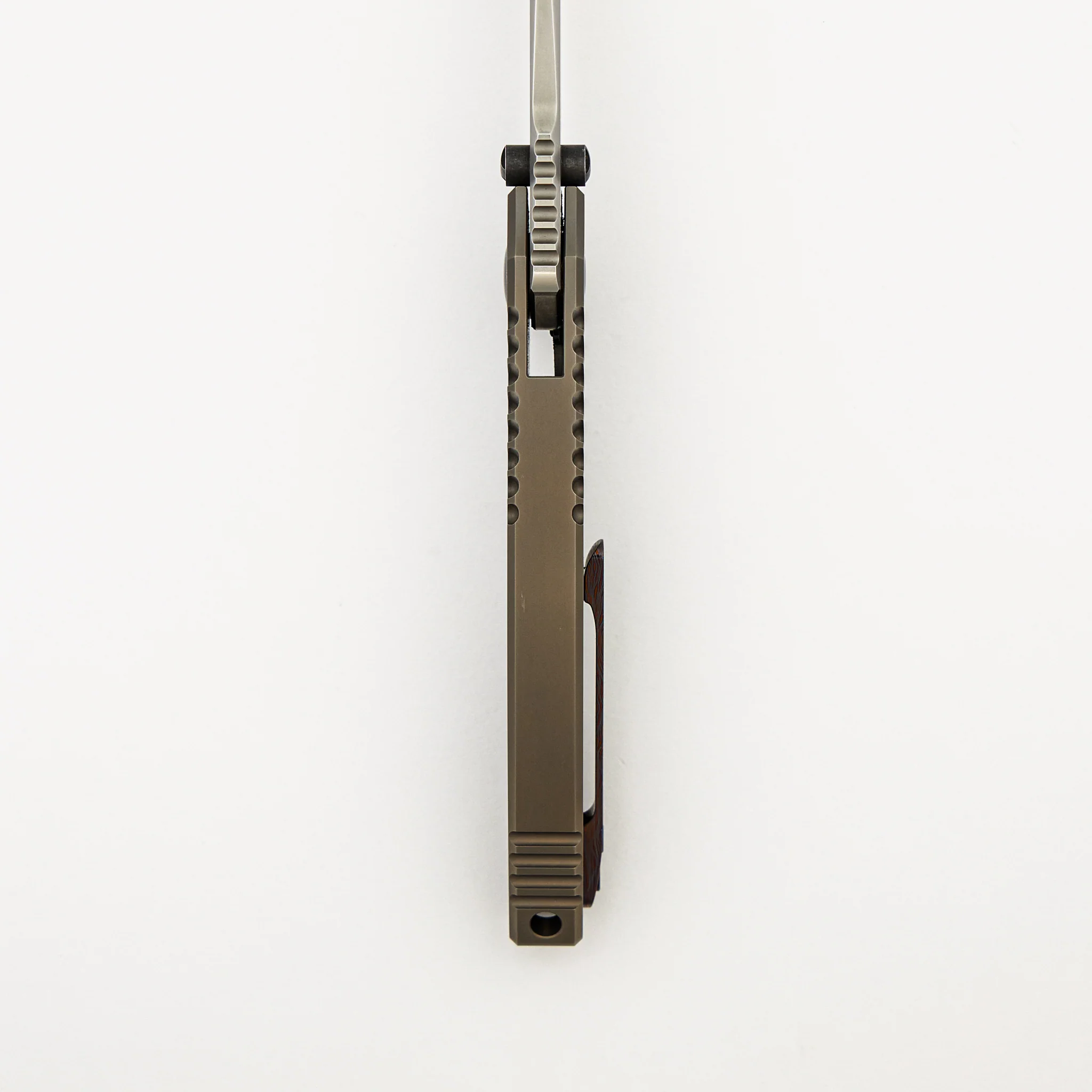 Snafu - Titanium Handle - M390 Blade #29 (Peter Rassenti Design) - Image 7