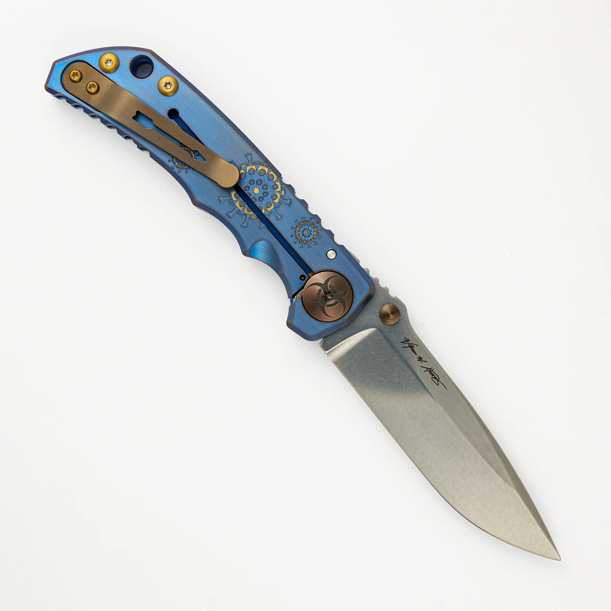 Harsey - Custom - SF5 - MagnaCut Blade - Plague Doctor Blue - Image 2