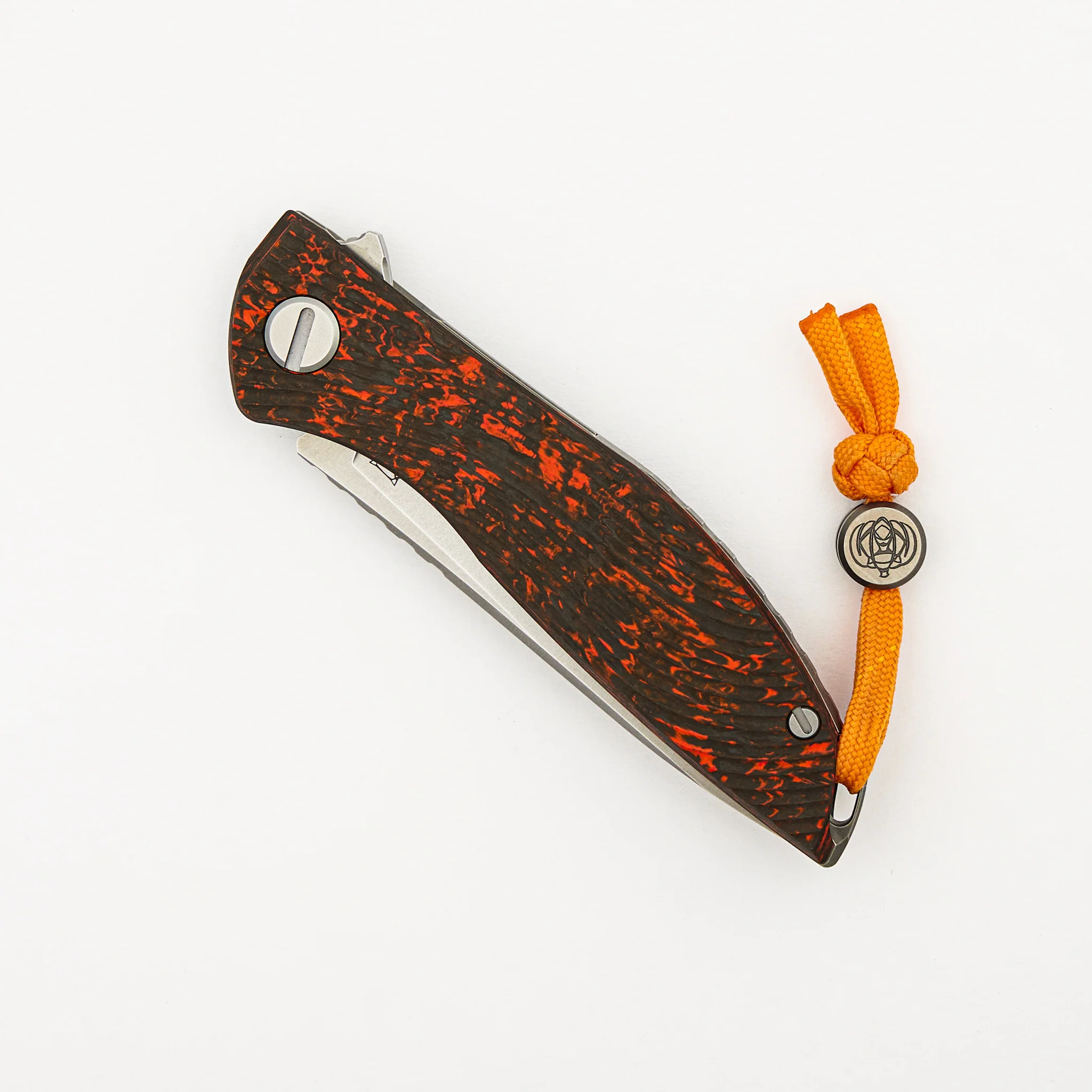 "Special Edition" HatiOn Halloween - Orange TechnoCarbo Handle - M390 Blade - MRBS - Image 3