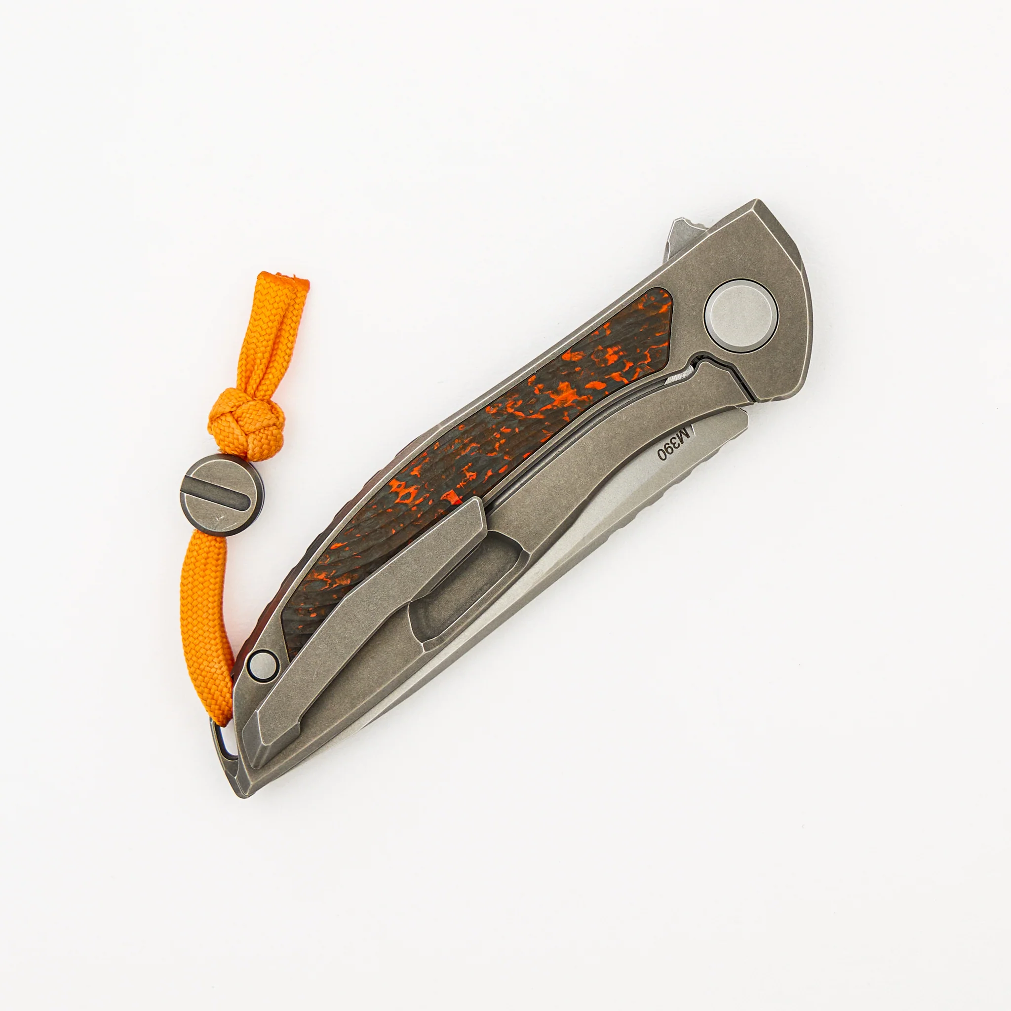 "Special Edition" HatiOn Halloween - Orange TechnoCarbo Handle - M390 Blade - MRBS - Image 4