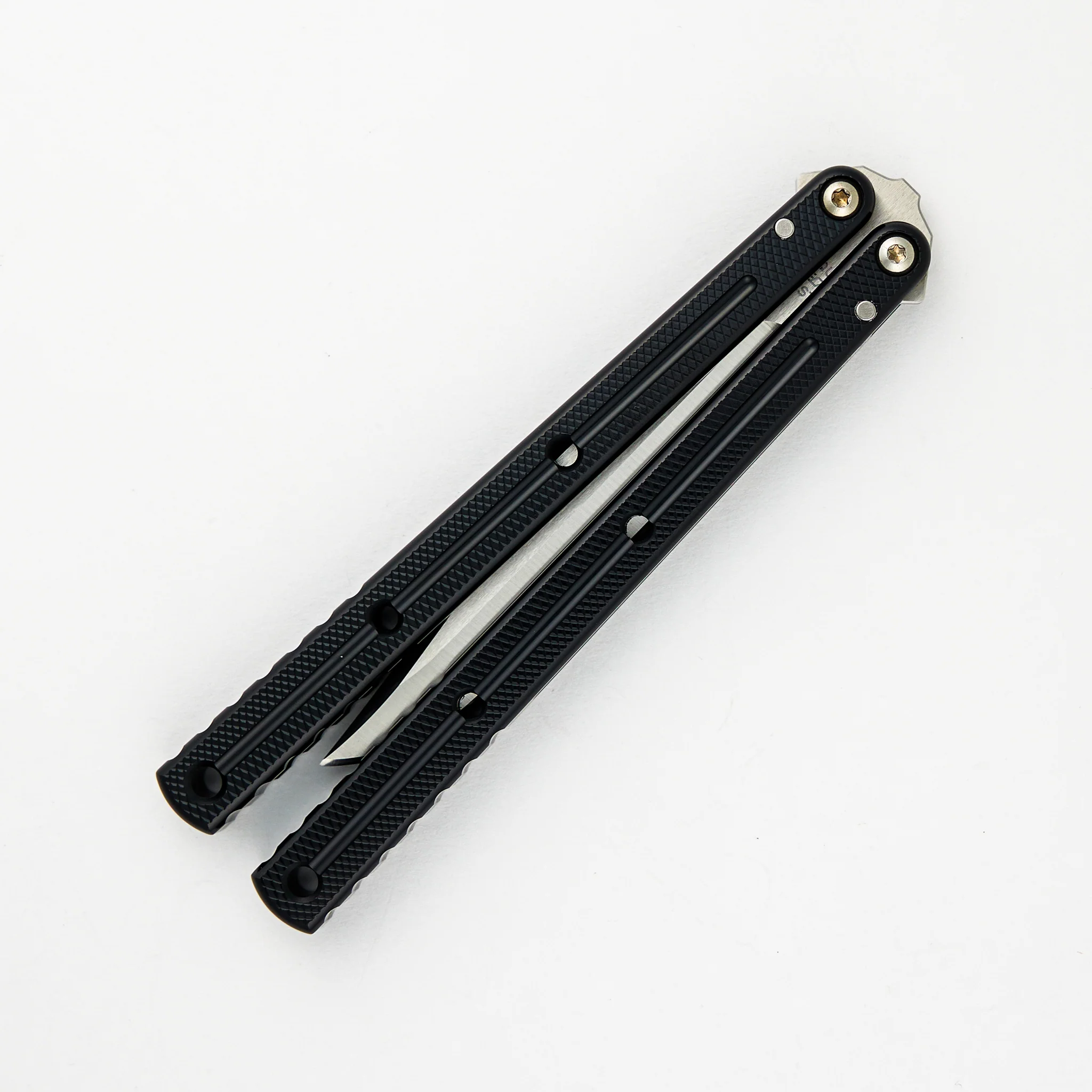 Krake Raken - Satin Bowie Blade - Black Aluminum Handle - V3 - Image 3