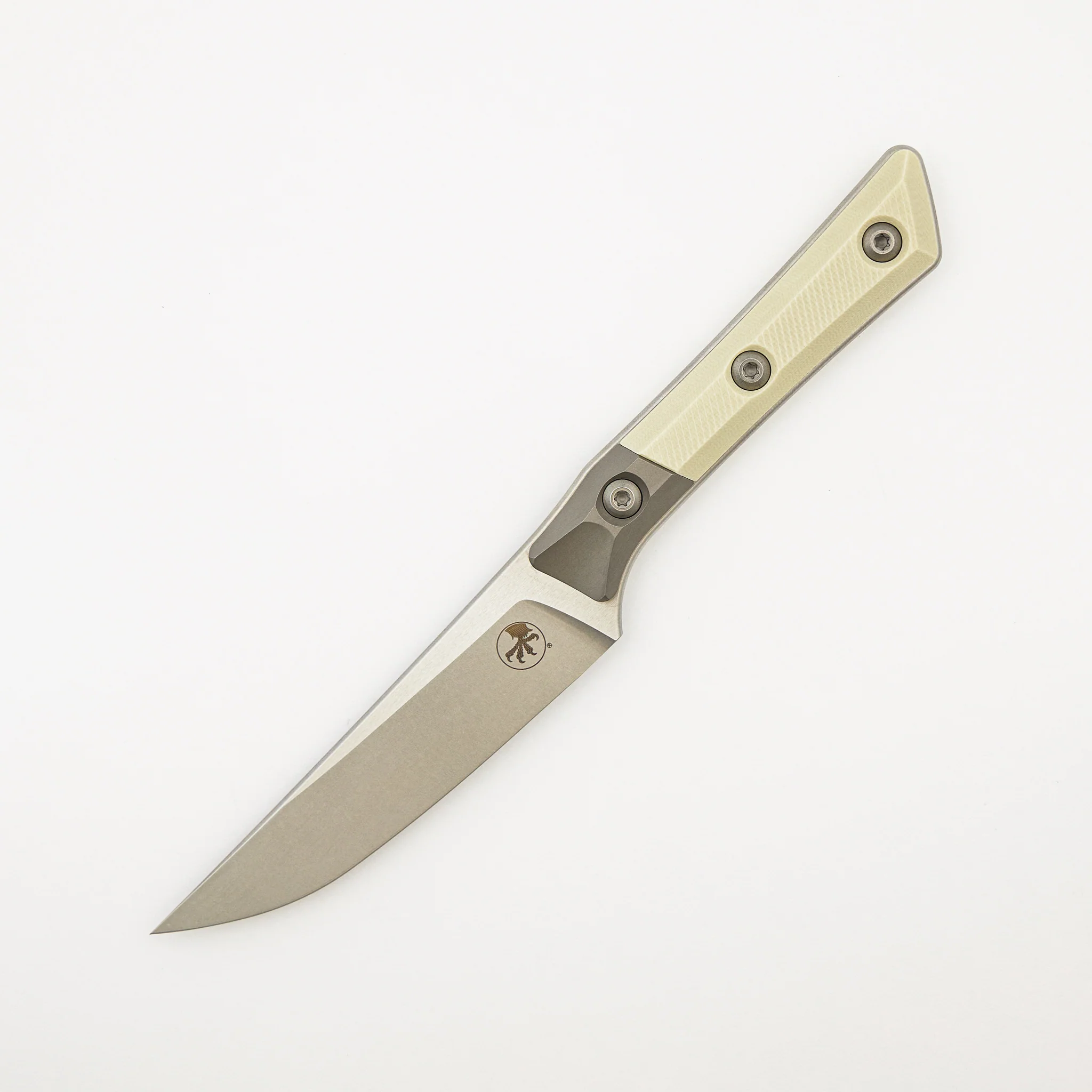 Steak Knife Set - G-10 Ivory - Bead Blast Bolster - Stonewash Standard - 3600B-10 SETIV - Image 3