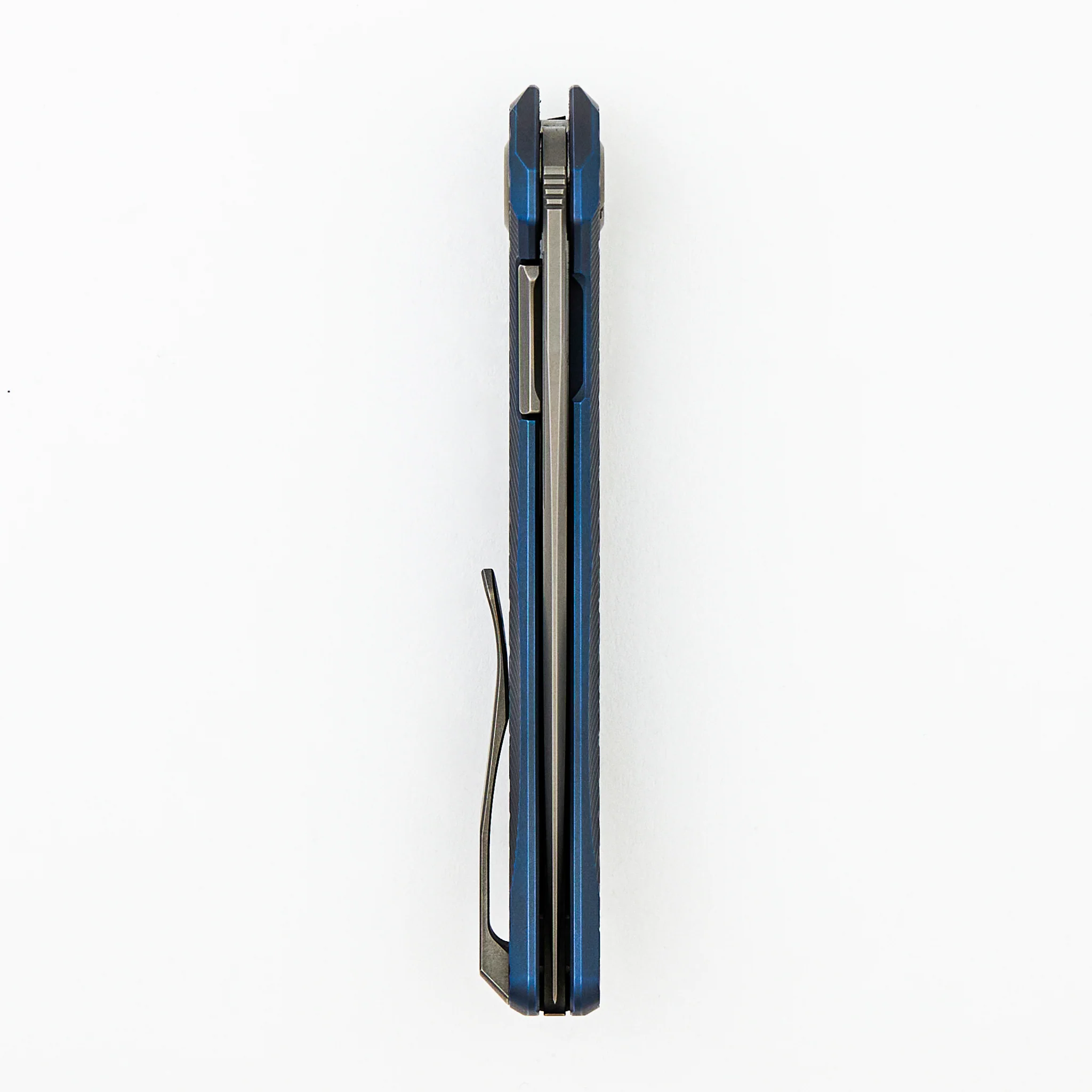 Stellar Bear Pattern – Blue Titanium Handle – M390 Blade – MRBS - Image 5