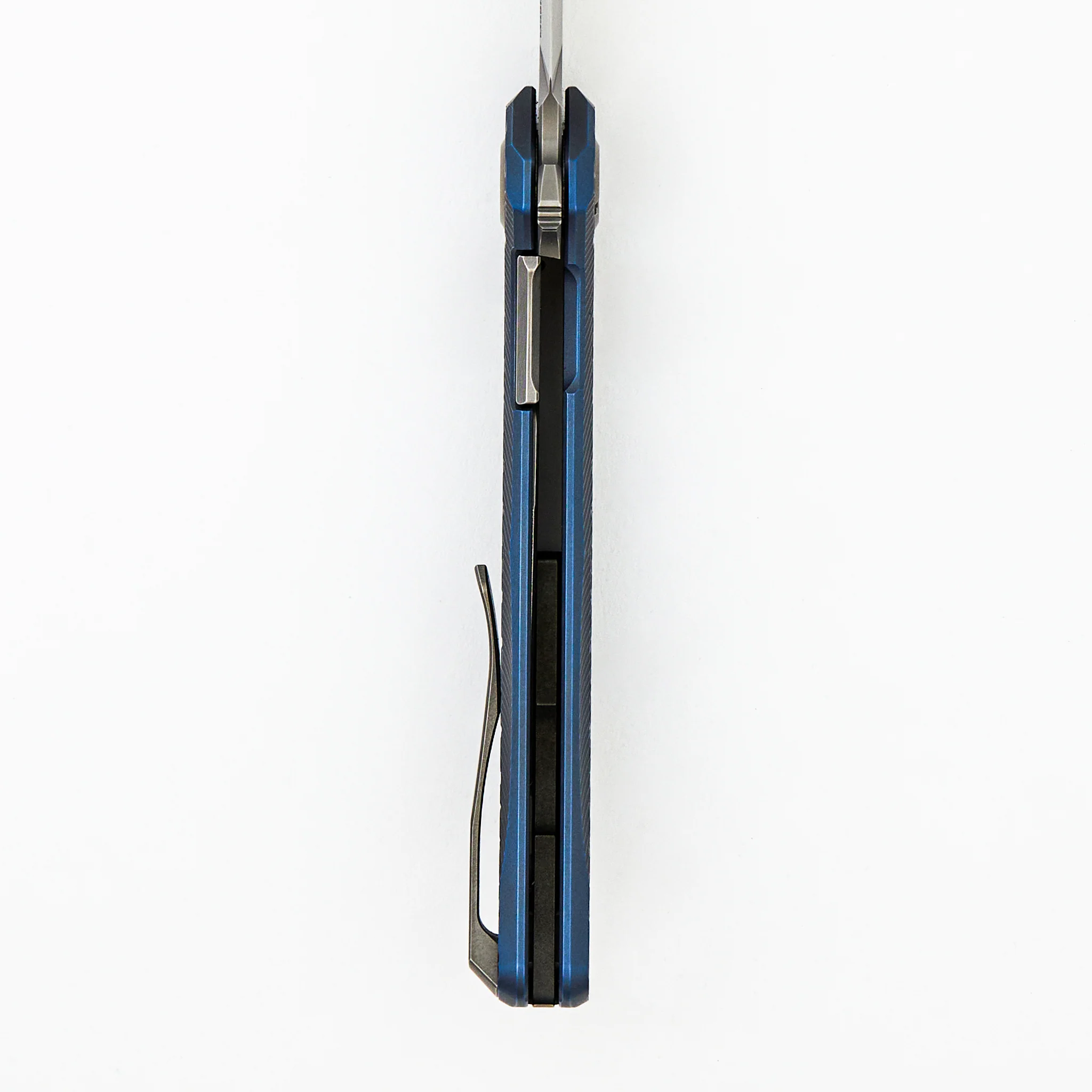 Stellar Bear Pattern – Blue Titanium Handle – M390 Blade – MRBS - Image 6