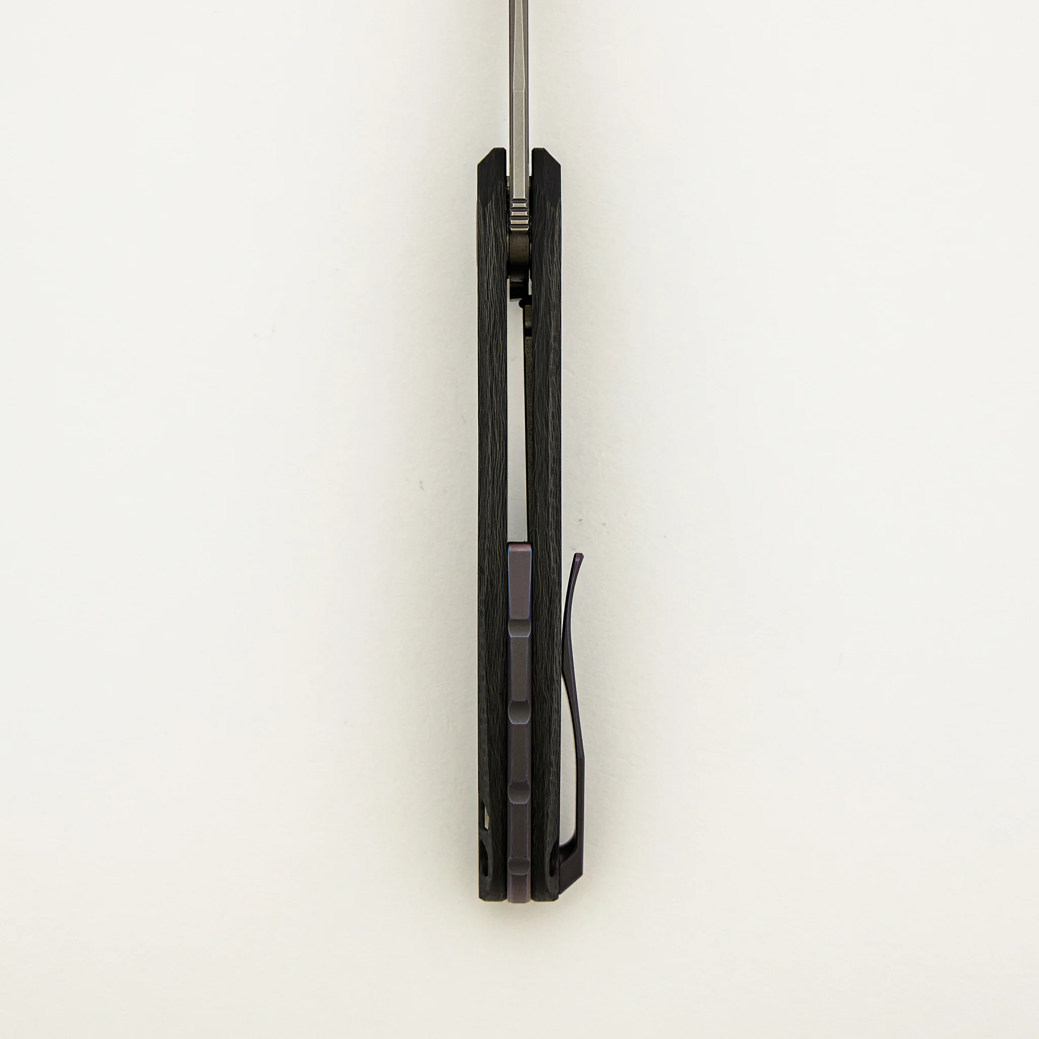 Stellar CF First Production – Purple Carbon Fiber Handle – MagnaCut Blade – MRBS - Image 7
