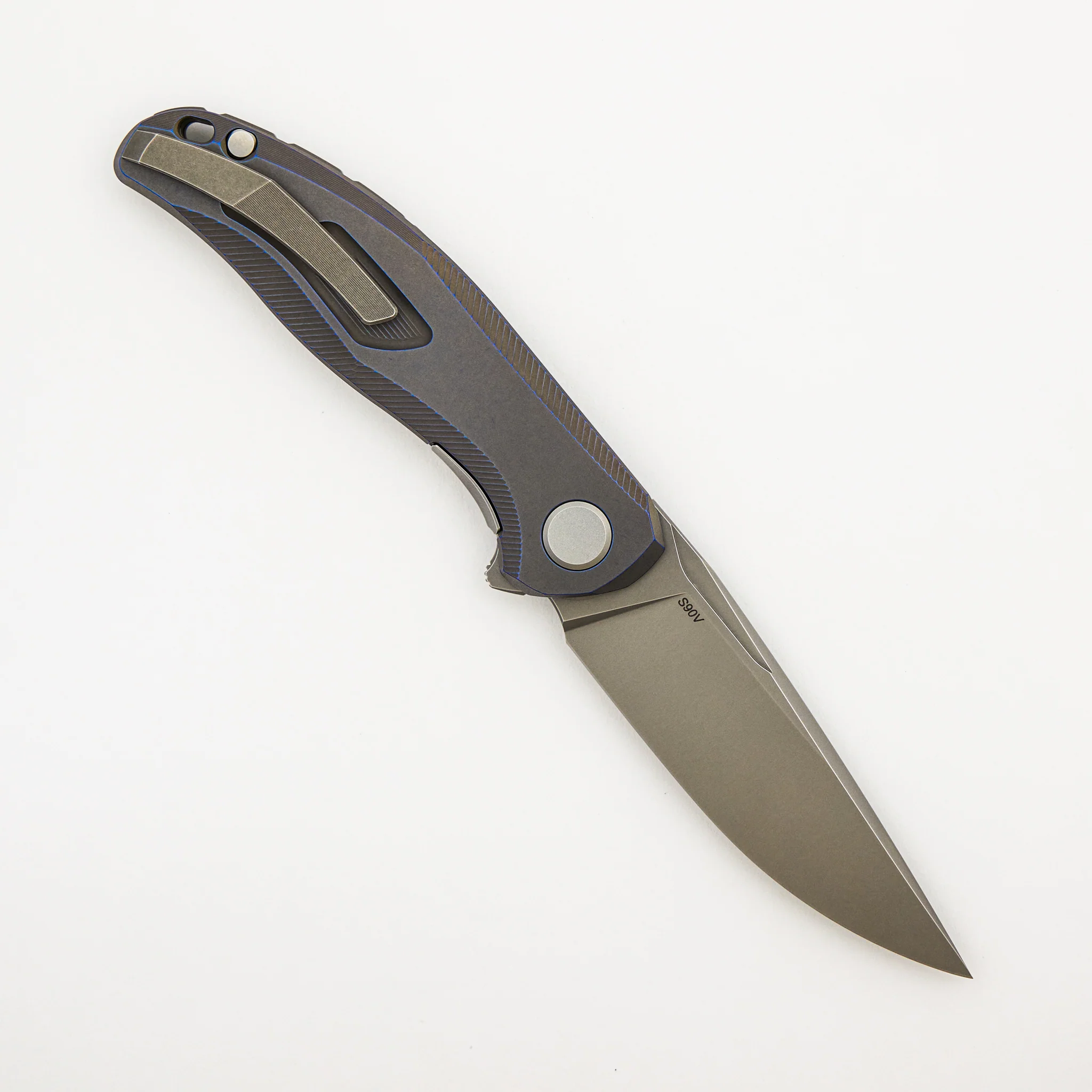 Stellar First Production – Titanium Handle – S90V Blade – MRBS - Image 2