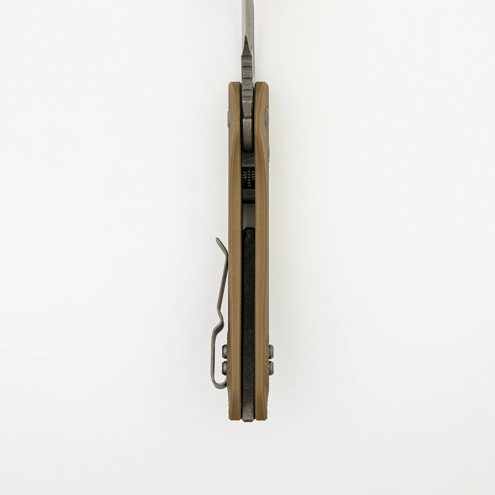 Stitch - RAM-LOK S/E Fluted G-10 Tan Apocalyptic Standard 169RL-10 APFLGTTA (Borka Blades Design) - Image 6