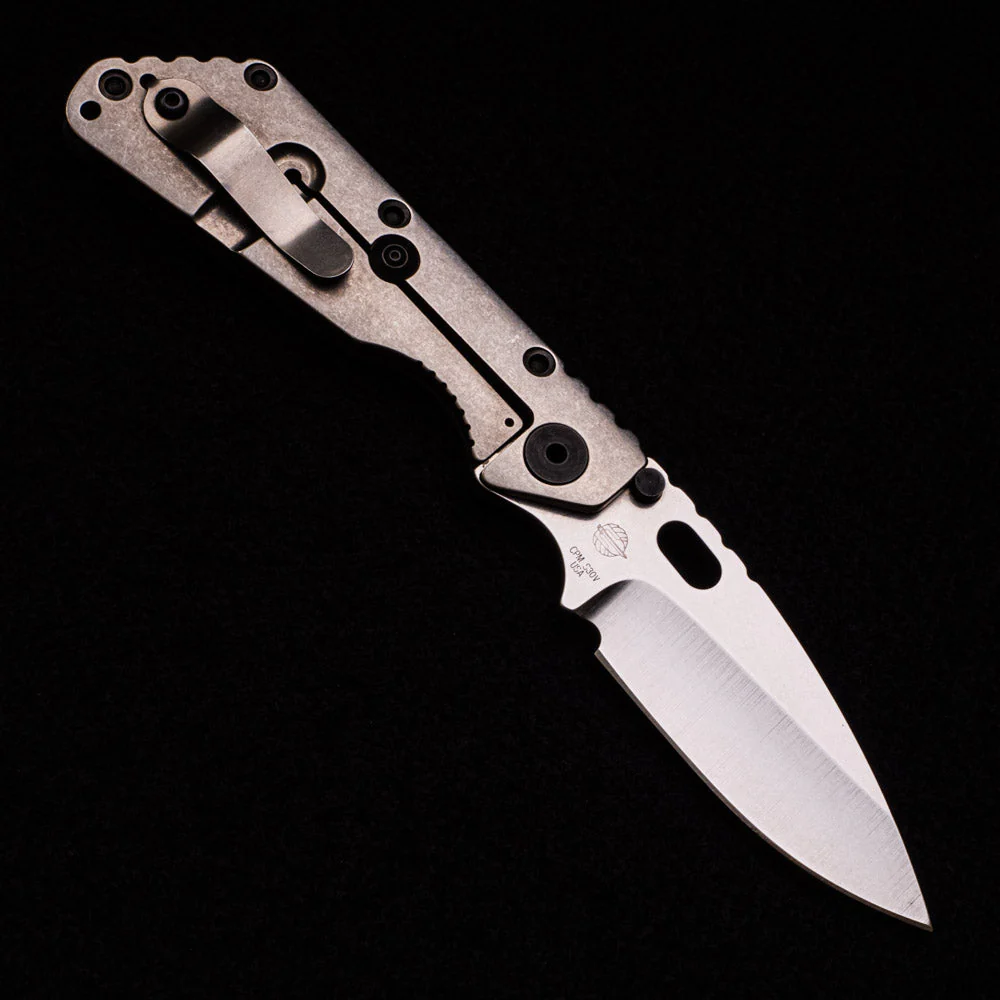 SMF CC – Titanium - Black G10 Handle Drop Point CPM S30V Blade - Image 2