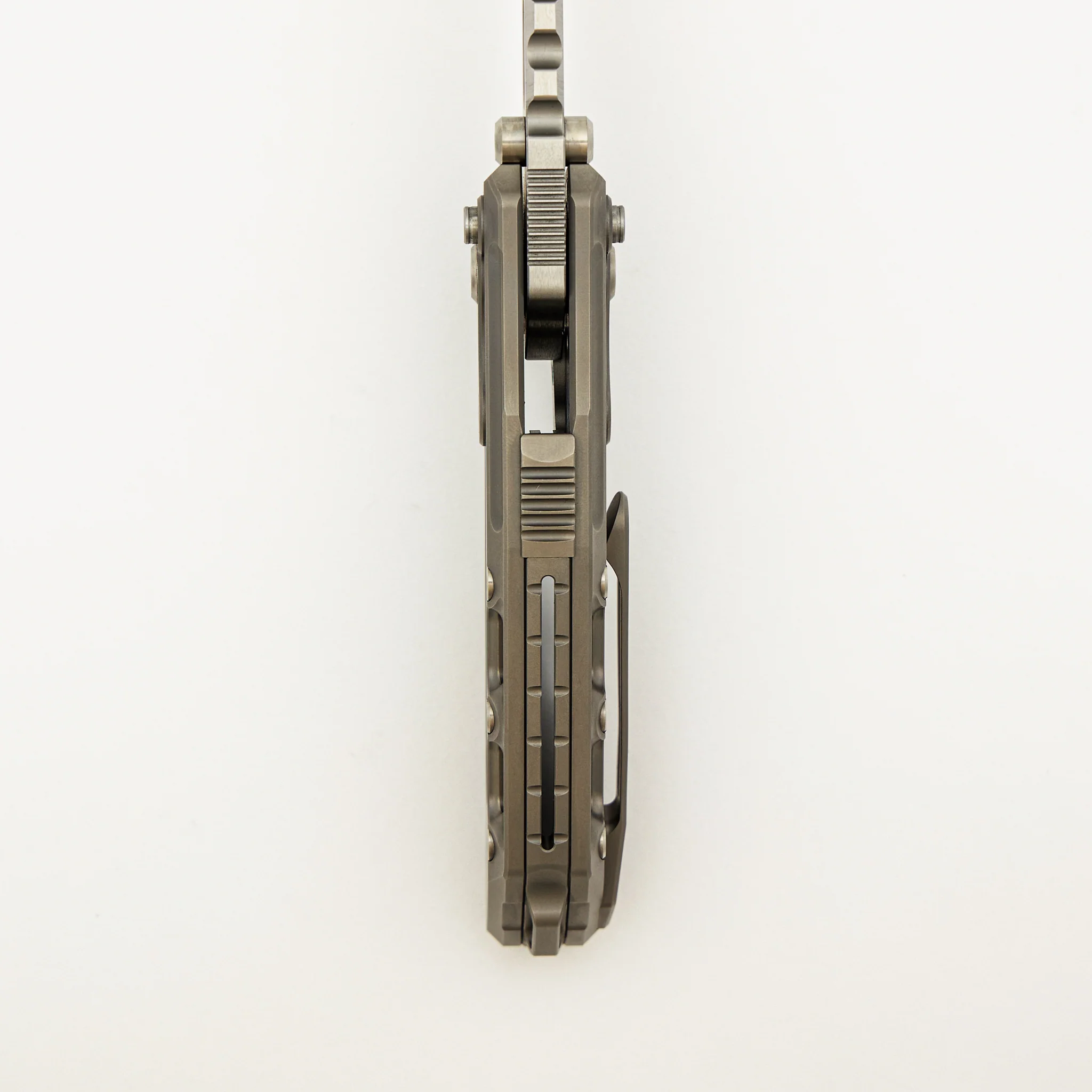 T1000 - CPM-3V Blade - Titanium Handle - S/N 247 - Image 7