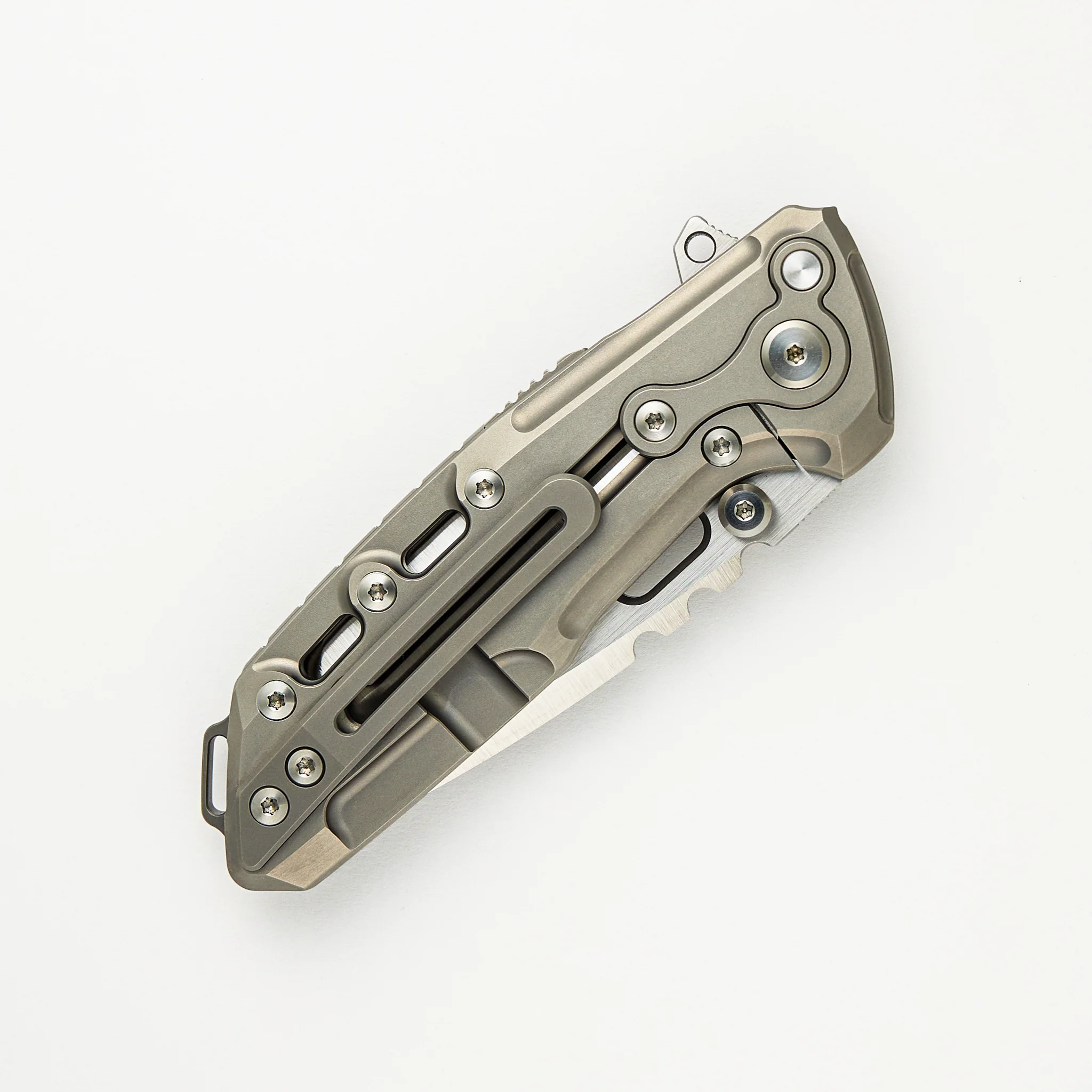 T1000 - Titanium Handle - CPM-3V Blade - S/N 384 - Image 4