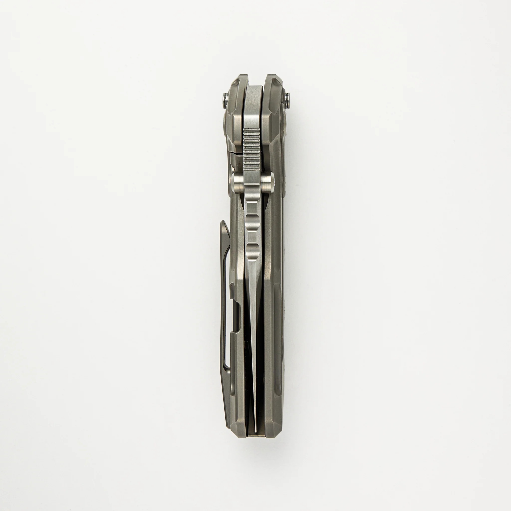 T1000 - Titanium Handle - CPM-3V Blade - S/N 384 - Image 5