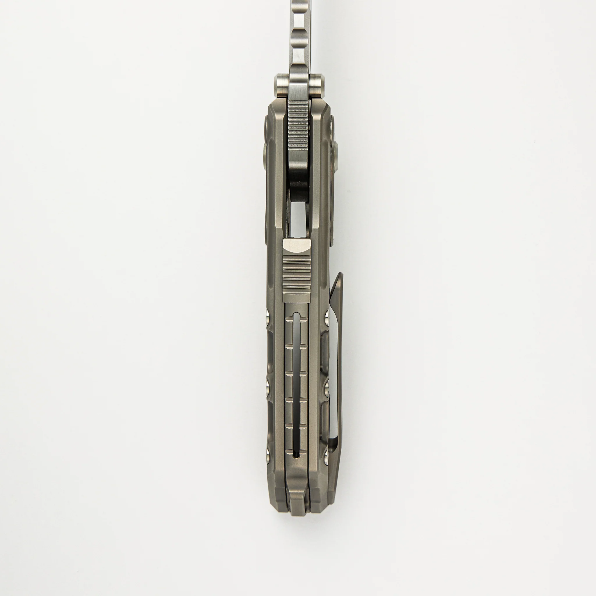T1000 - Titanium Handle - CPM-3V Blade - S/N 384 - Image 7