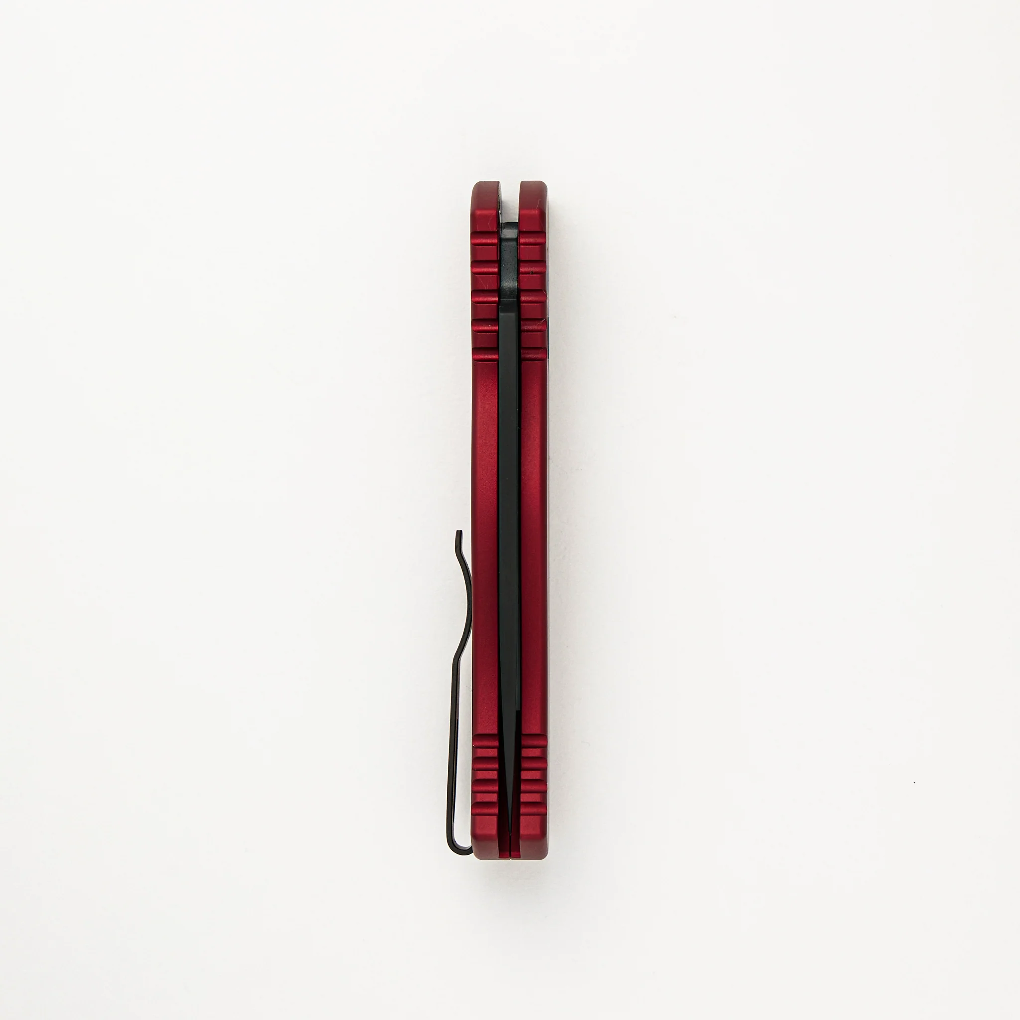 Tactical Response 2 Auto - Solid Red Aluminum Handle - DLC Black MagnaCut Blade - T203-RED - Image 5