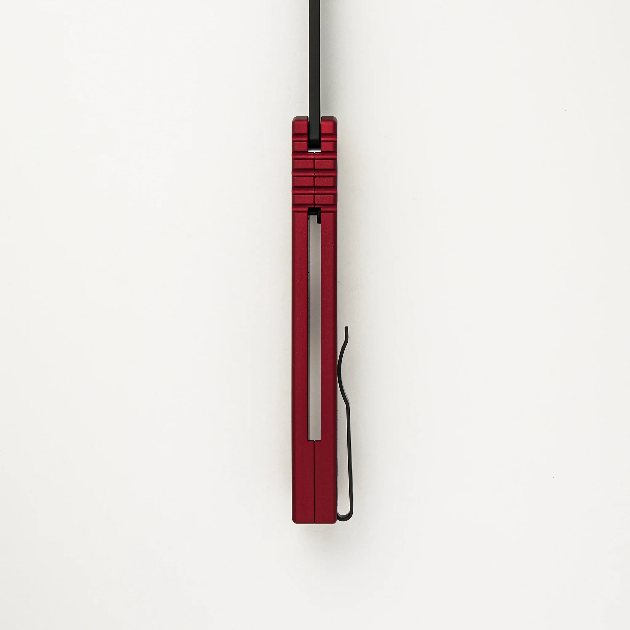 Tactical Response 2 Auto - Solid Red Aluminum Handle - DLC Black MagnaCut Blade - T203-RED - Image 7