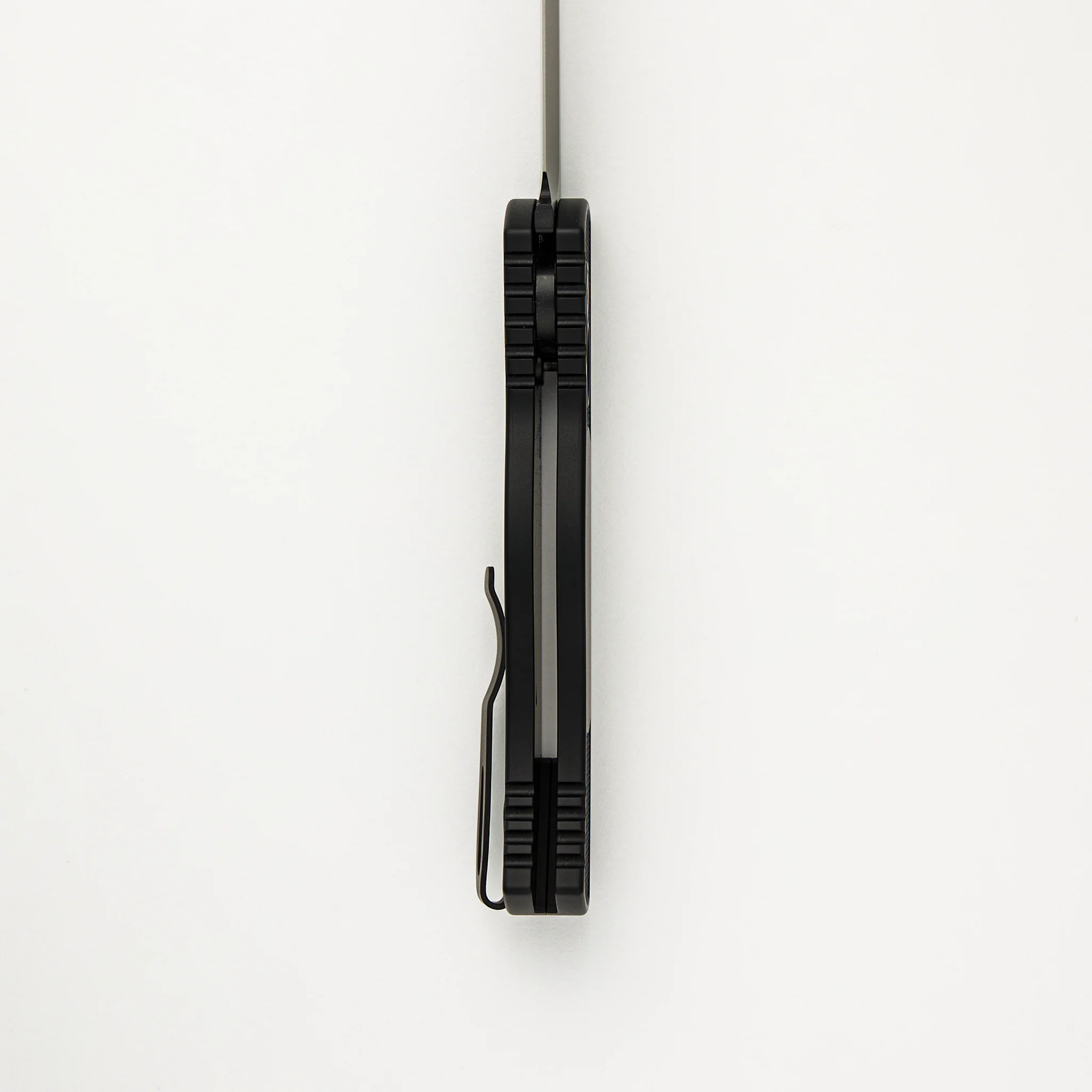 Tactical Response 2 - Black Handle W/ Textured Corners Tritium Push Button Black Magnacut Blade T203-OPERATOR - Image 6