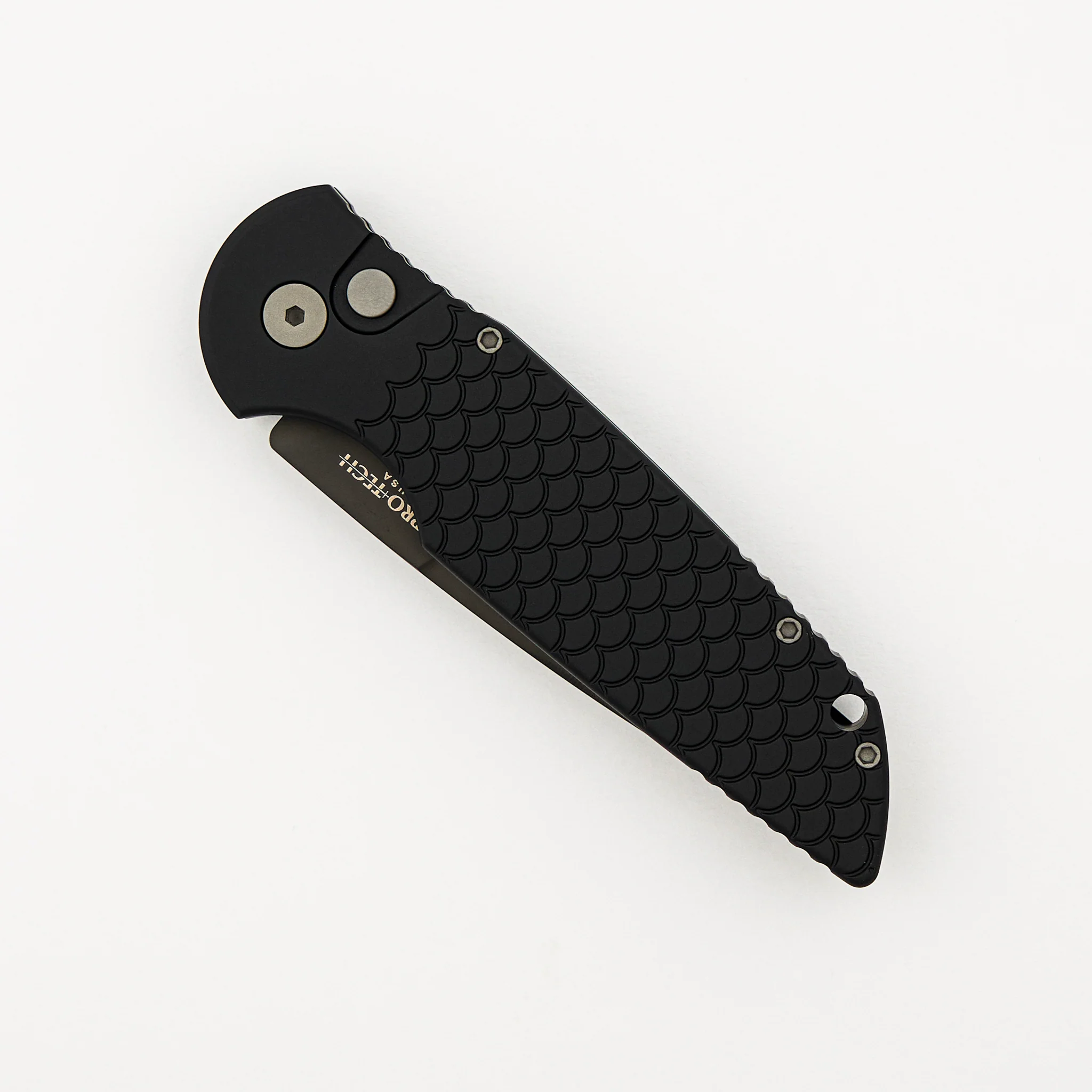 Tactical Response 3 - TR-3 X1 MC - Black "Fish Scale" Handle - MagnaCut Blade - Image 3