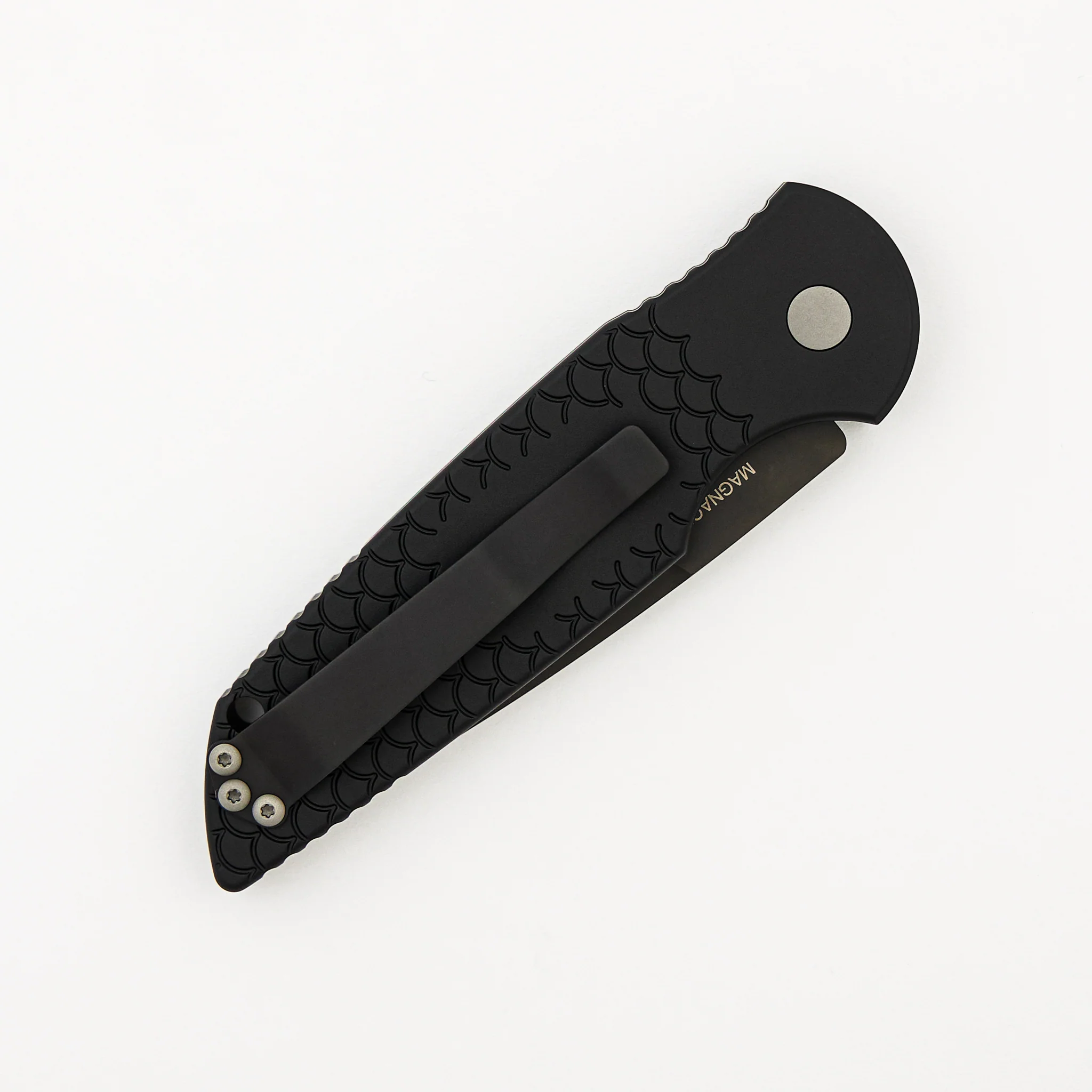 Tactical Response 3 - TR-3 X1 MC - Black "Fish Scale" Handle - MagnaCut Blade - Image 4