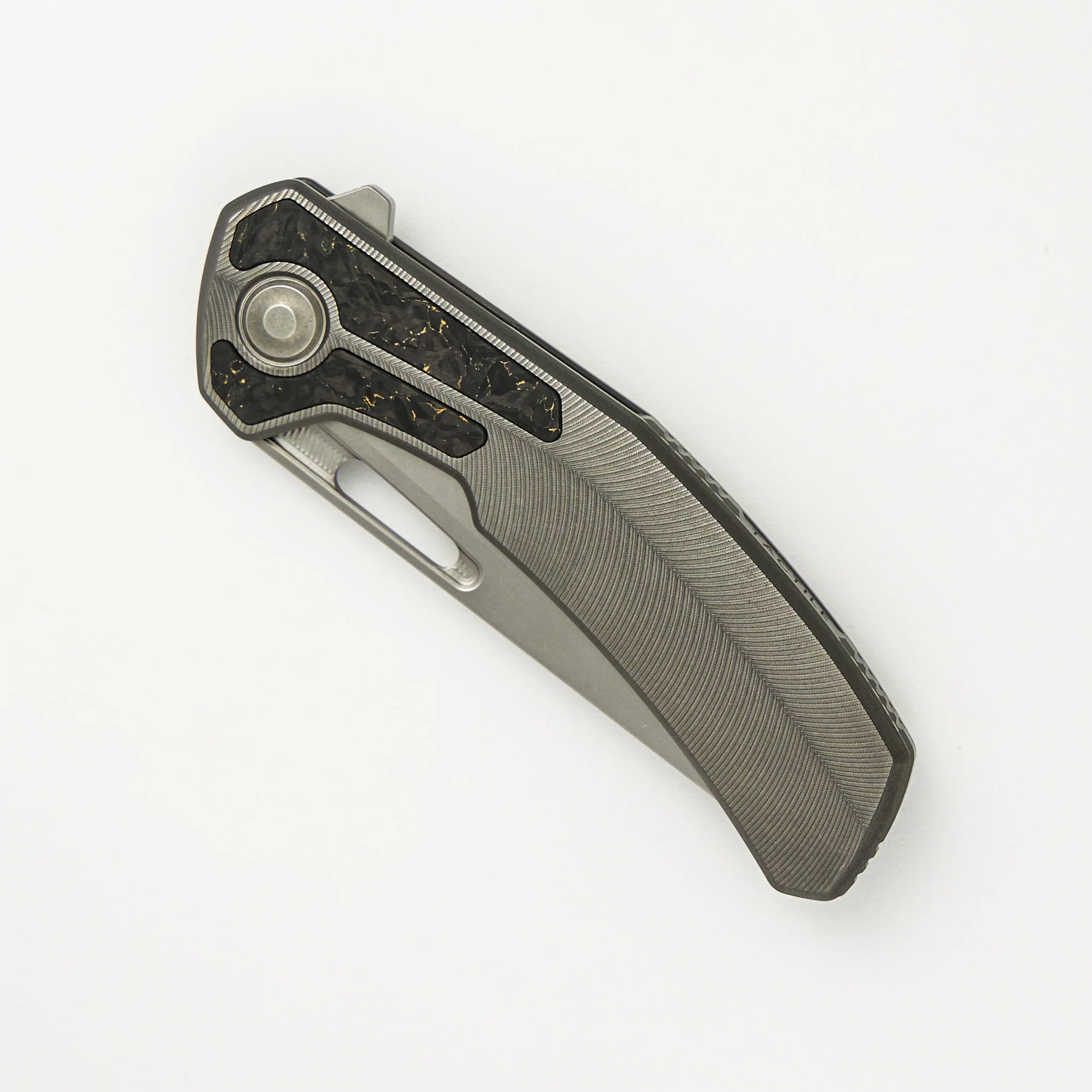 Archer - Titanium/Bronze TechnoCarbo Textured Handle - MagnaCut Blade - Image 3