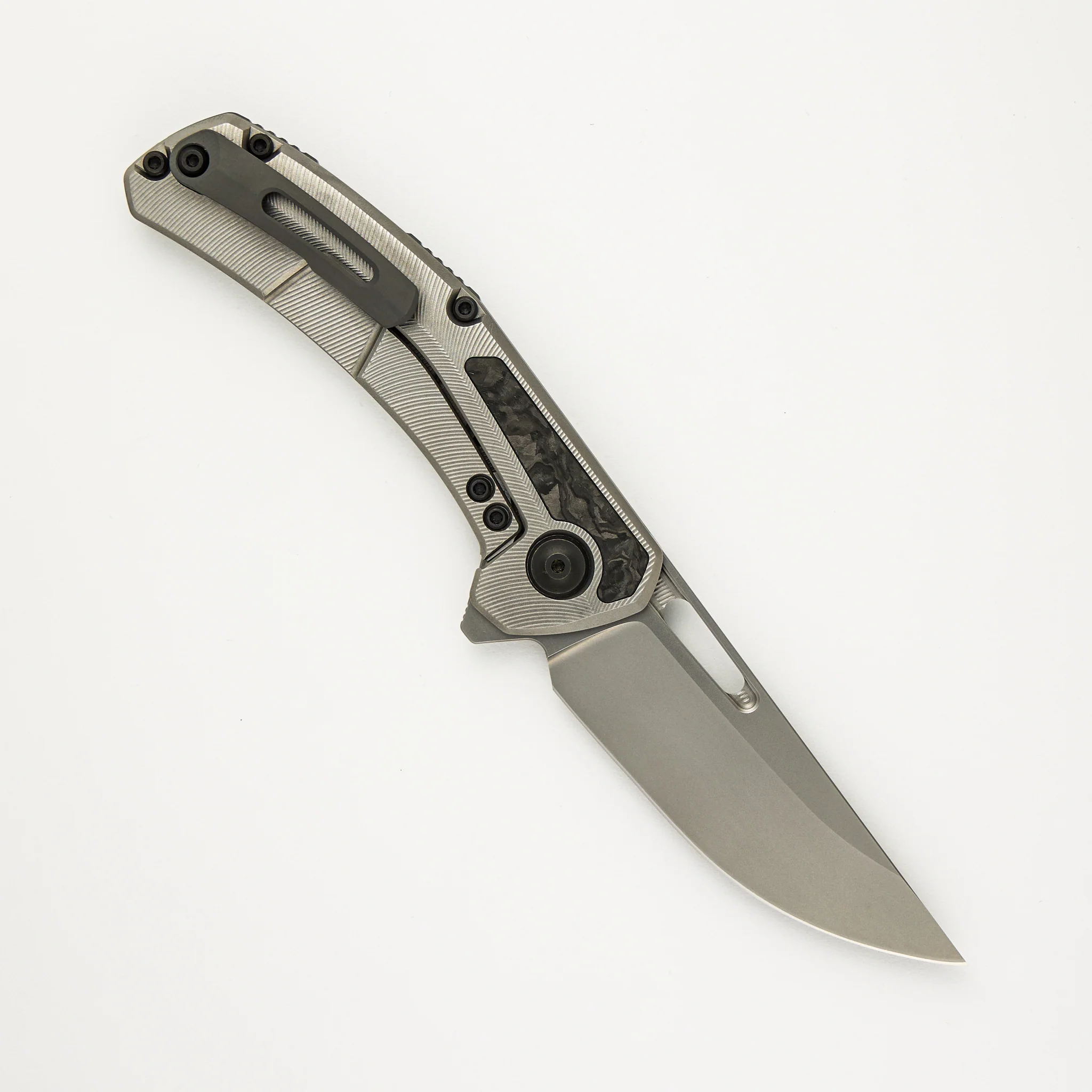 Archer - Titanium/TechnoCarbo Feathered Handle - MagnaCut Blade - Image 2