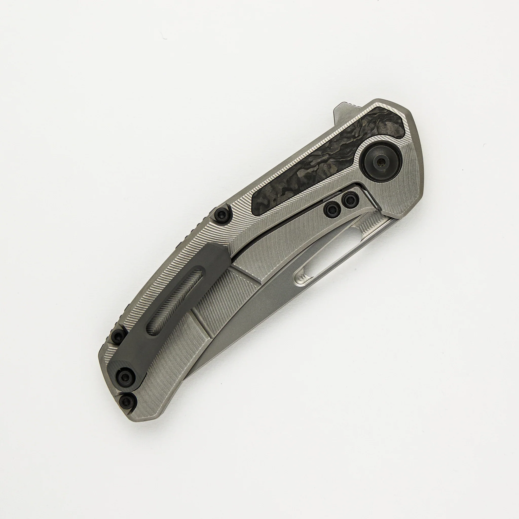 Archer - Titanium/TechnoCarbo Feathered Handle - MagnaCut Blade - Image 4