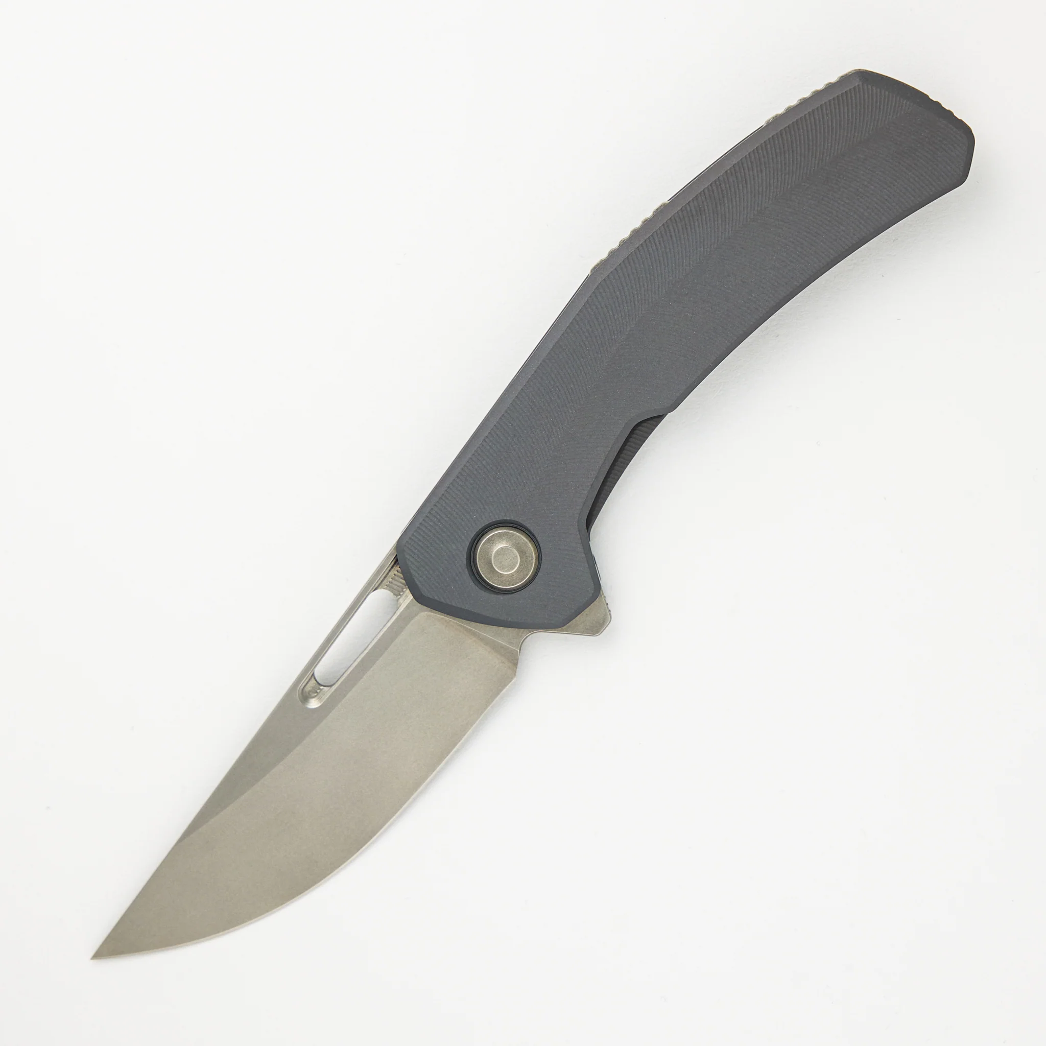 Archer - Darkened Titanium Textured Handle - MagnaCut Blade