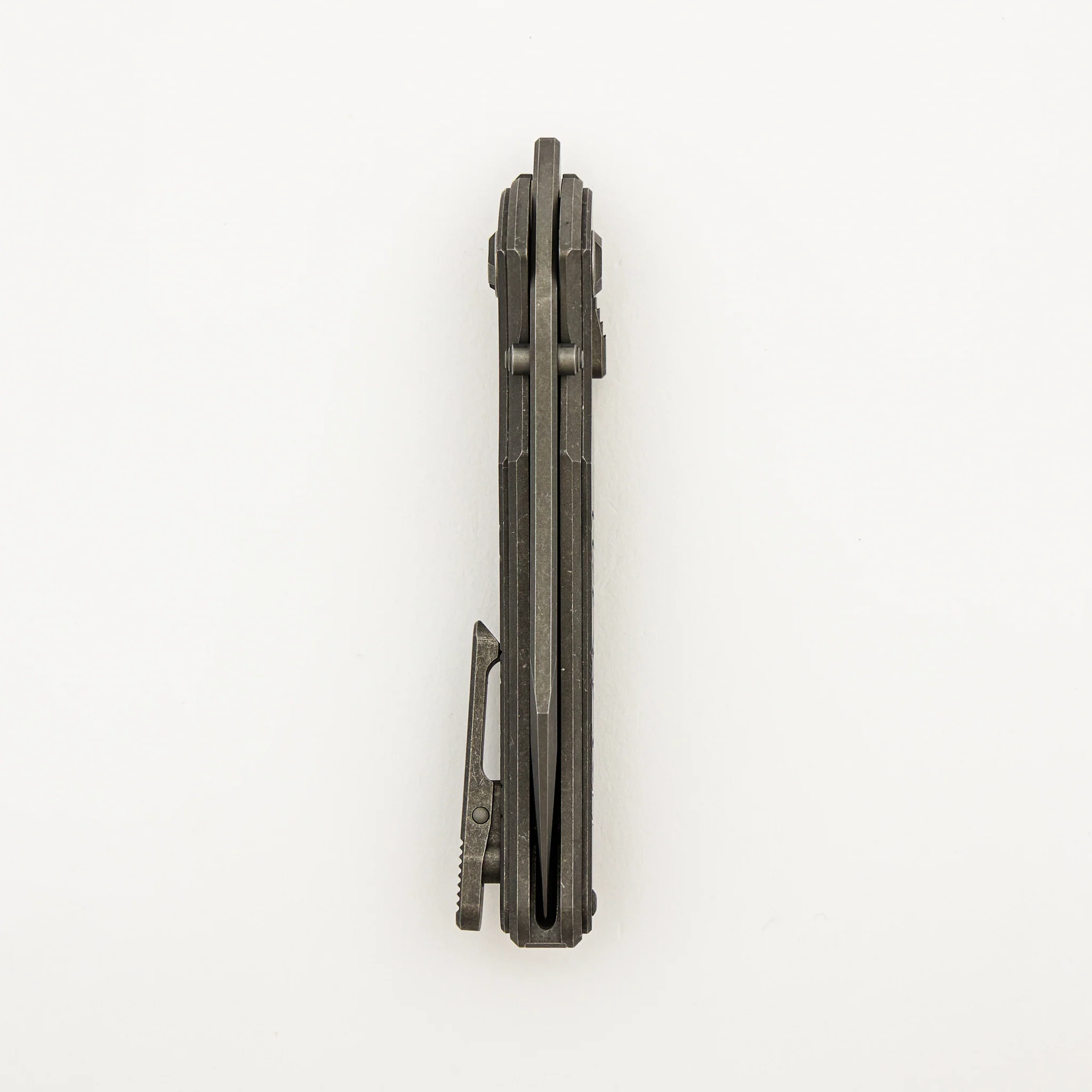 Talon - Stonewash Titanium Handle - M390 Blade - Image 5
