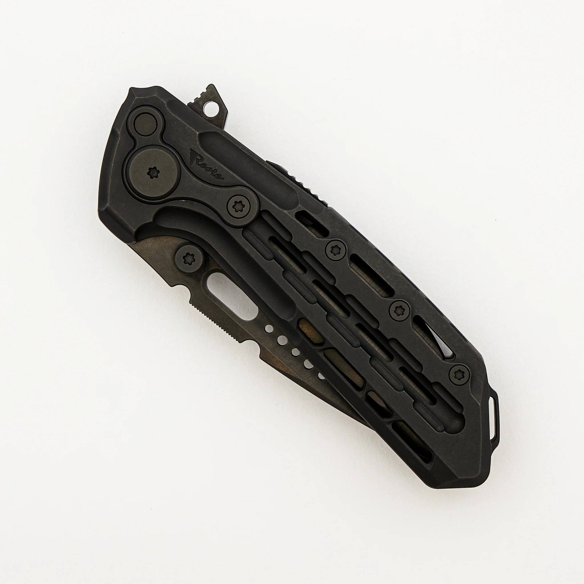 Terminator-TX228 - Black DLC Titanium Handle - Black DLC Blade - S/N 085/200 - Image 3
