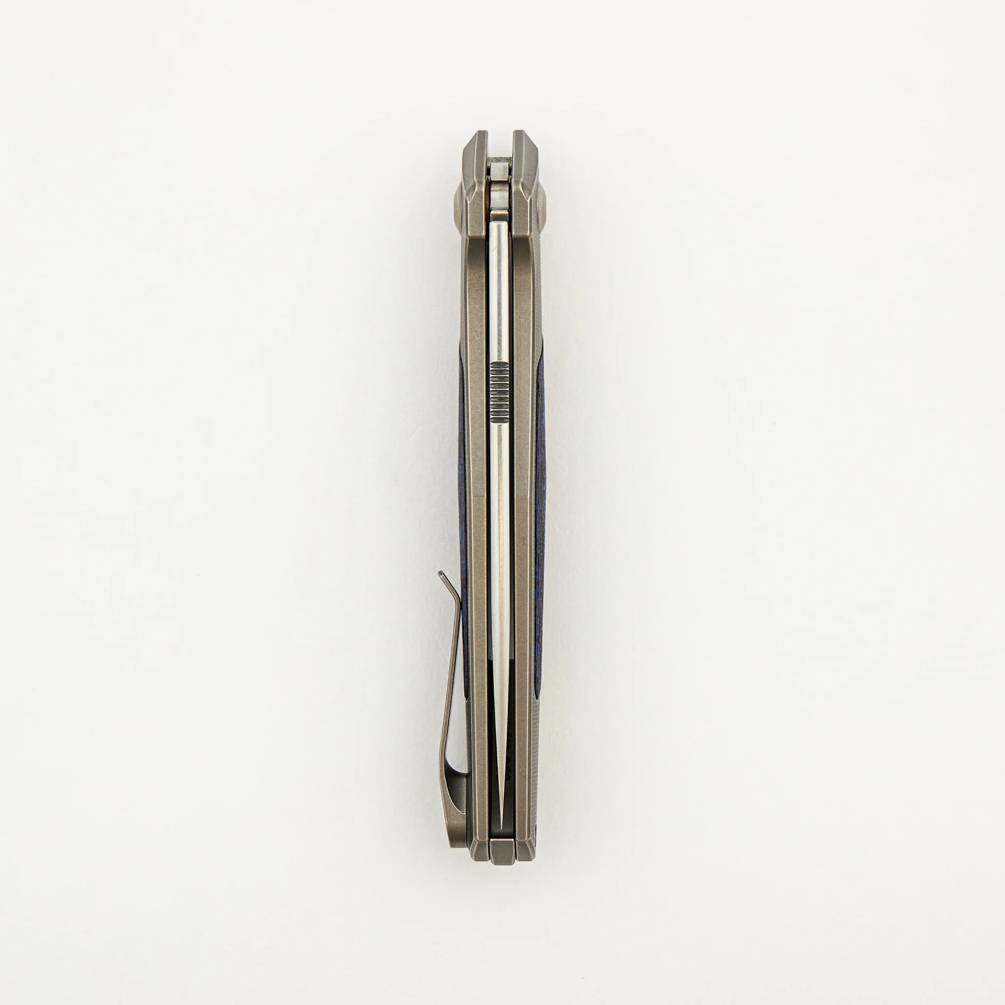 Toko - Grey/Satin - Black/Blue TechnoCarbo Handle - RWL34 Blade - Image 40