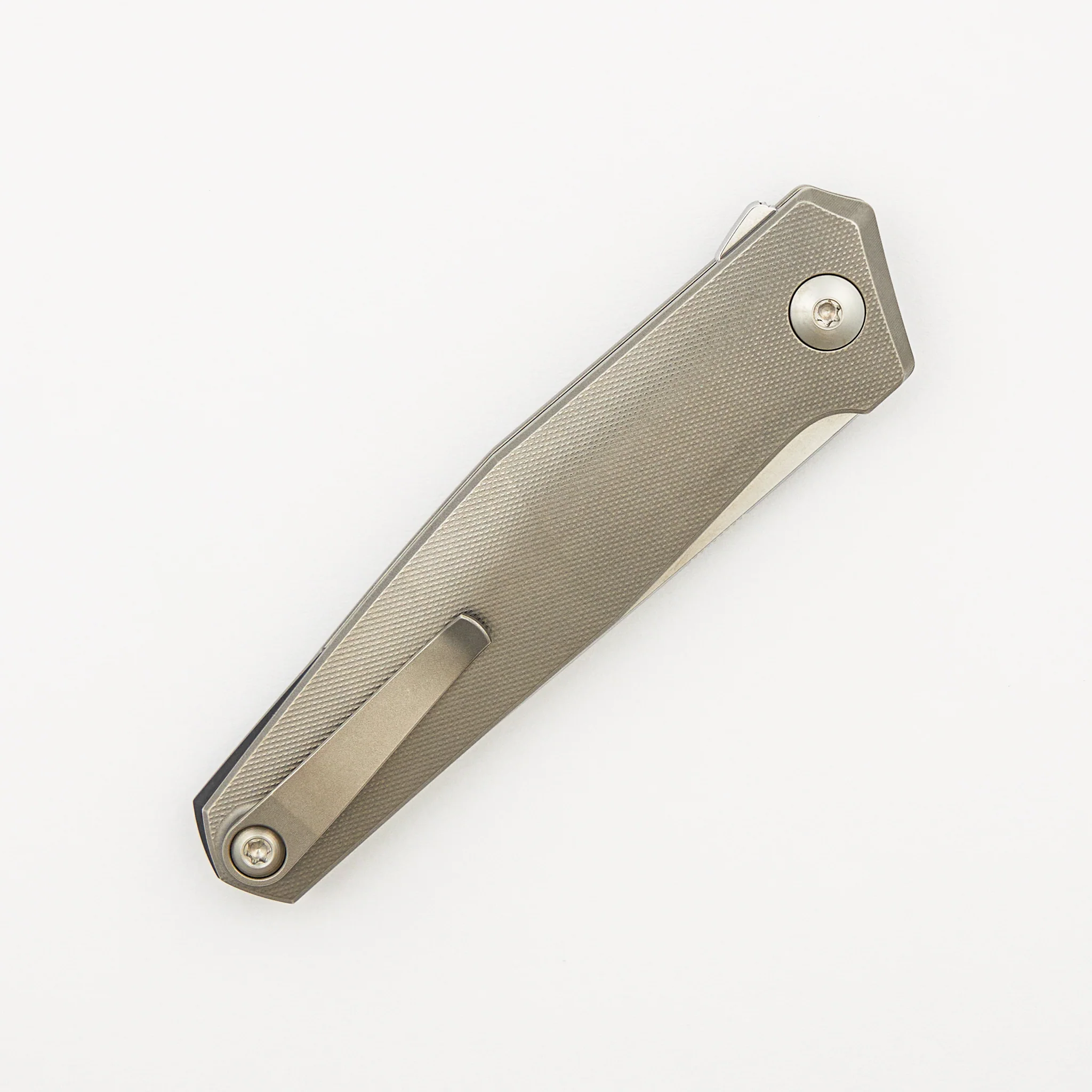 Toko - Grey/Satin Titanium Handle - RWL34 Blade - Image 4