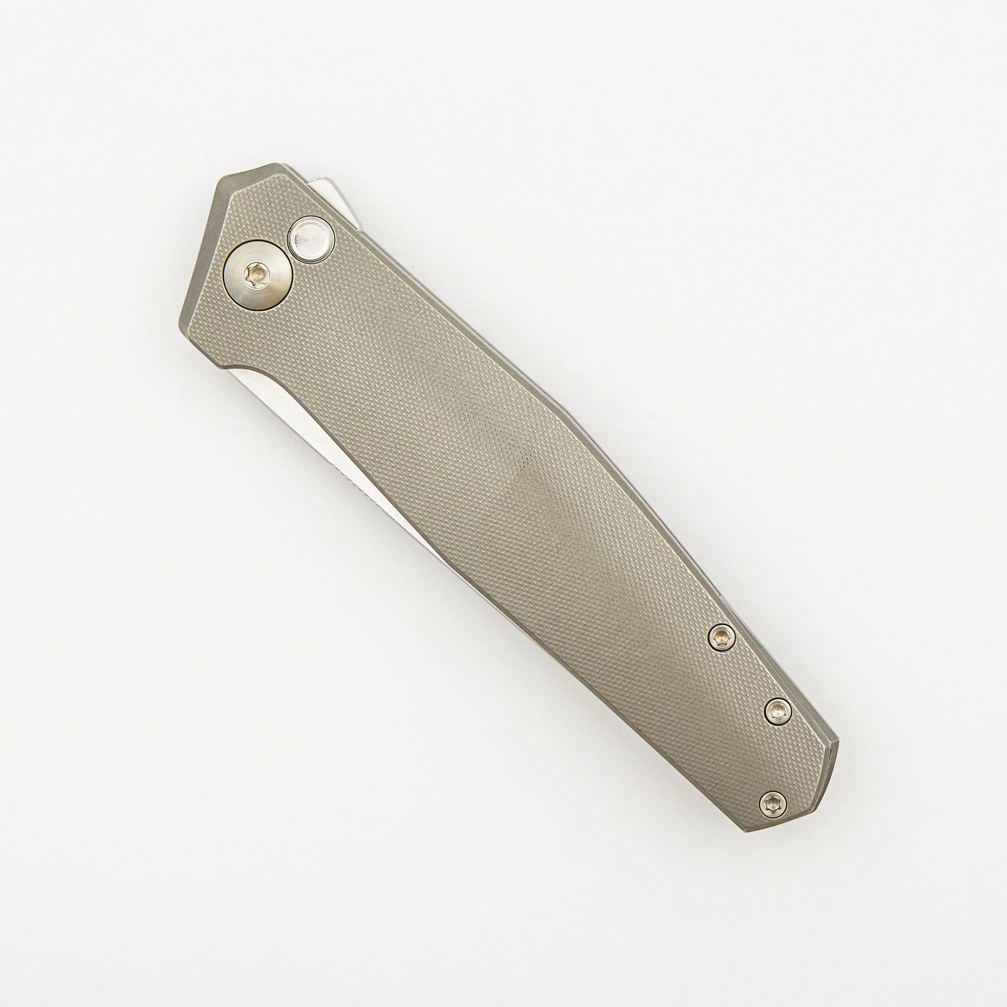 Toko - Grey/Satin Titanium Handle - RWL34 Blade - Image 3